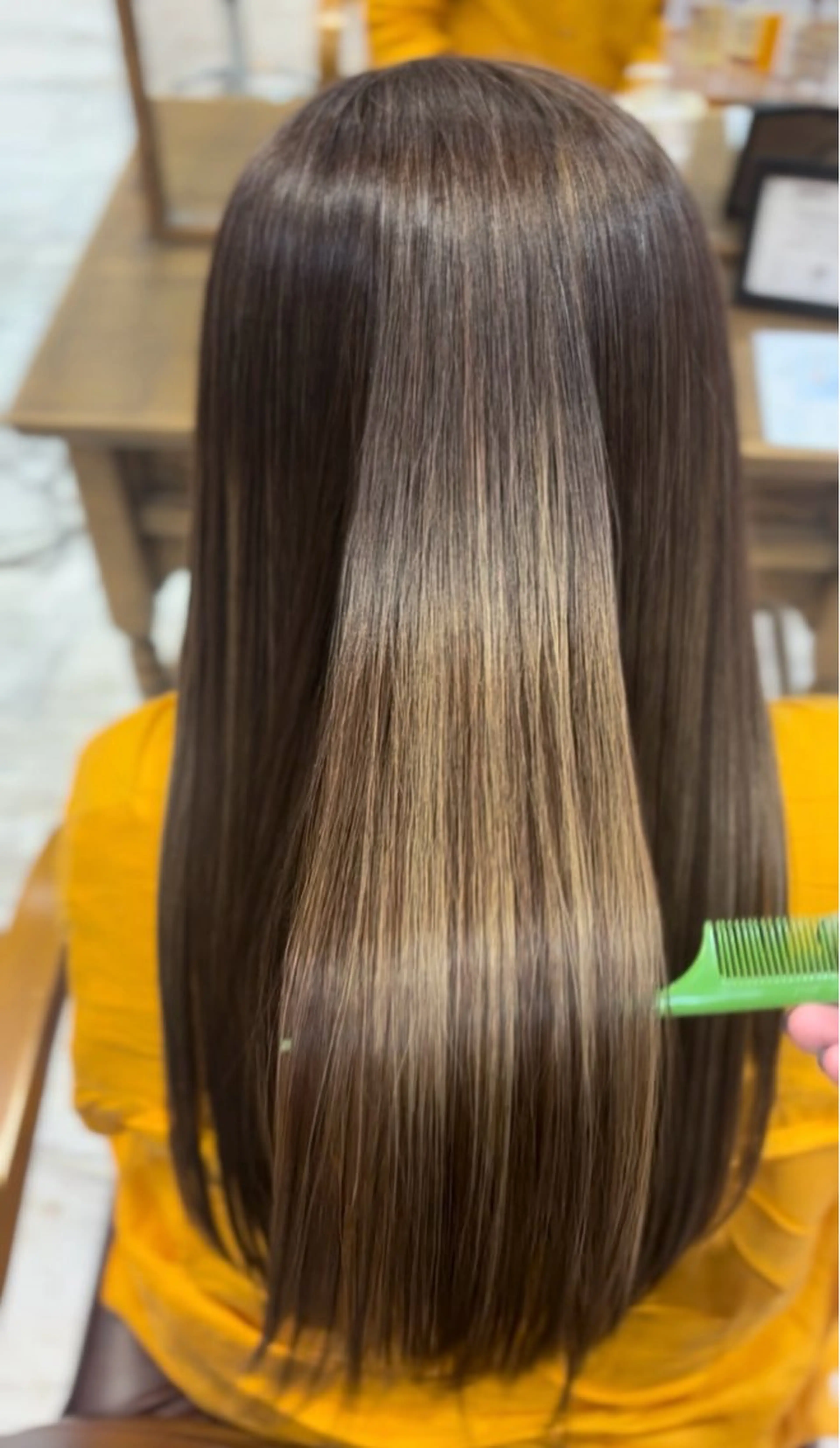 ロング 髪質改善 トリートメント カット ヘアカラー 髪質改善カラー🌟/ GODAIのヘアスタイル