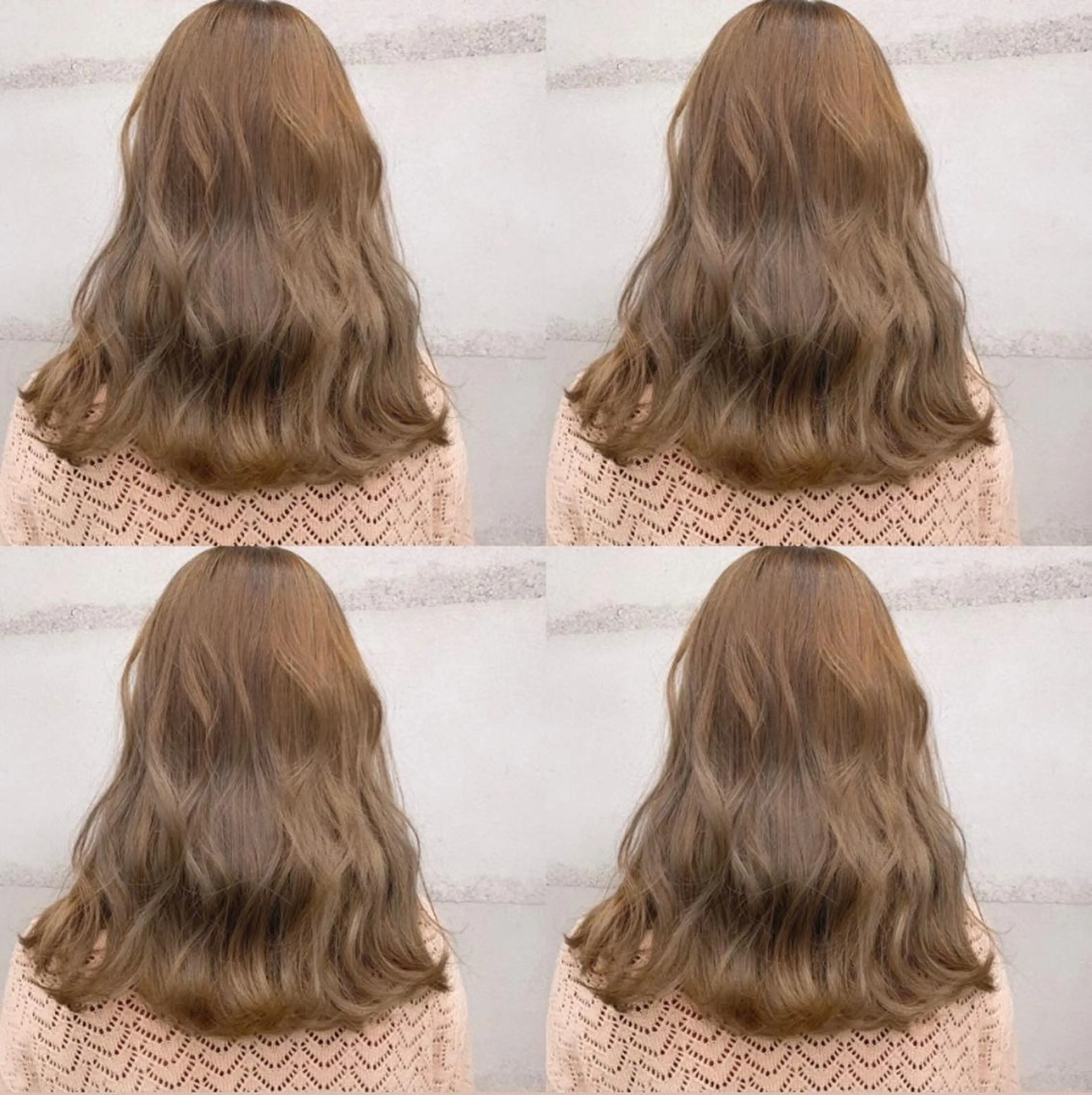 ミディアム カラー 透明感/オリーブ/ グレージュ/YUKAのヘアスタイル