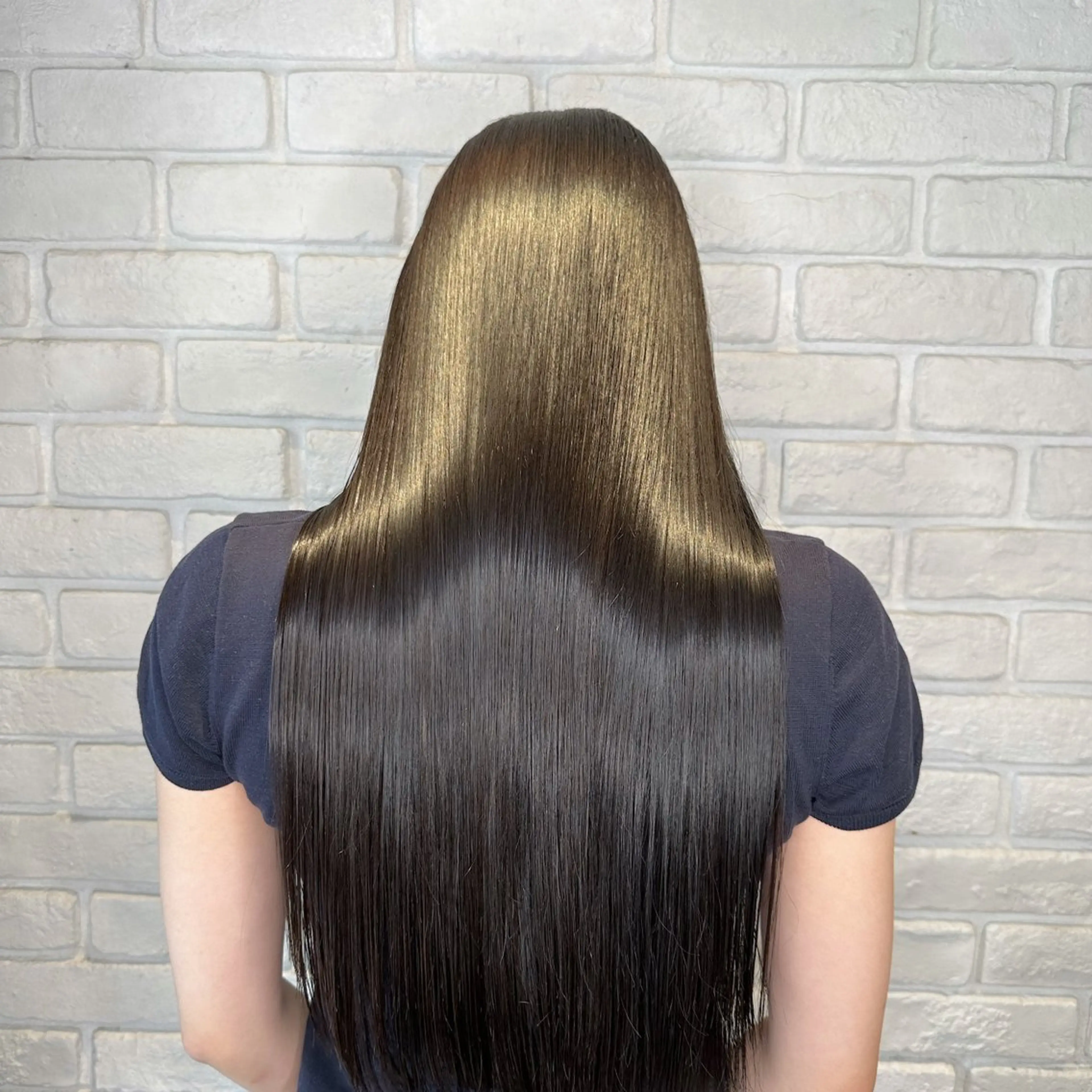 ロング カラー パーマ ヘアアレンジ メンズ キッズ メンズブリーチ メンズ韓国風 メンズウルフカット ベージュカラー 黒髪 🌈髪質改善TR 艶カラーユウダイ🌈のヘアスタイル