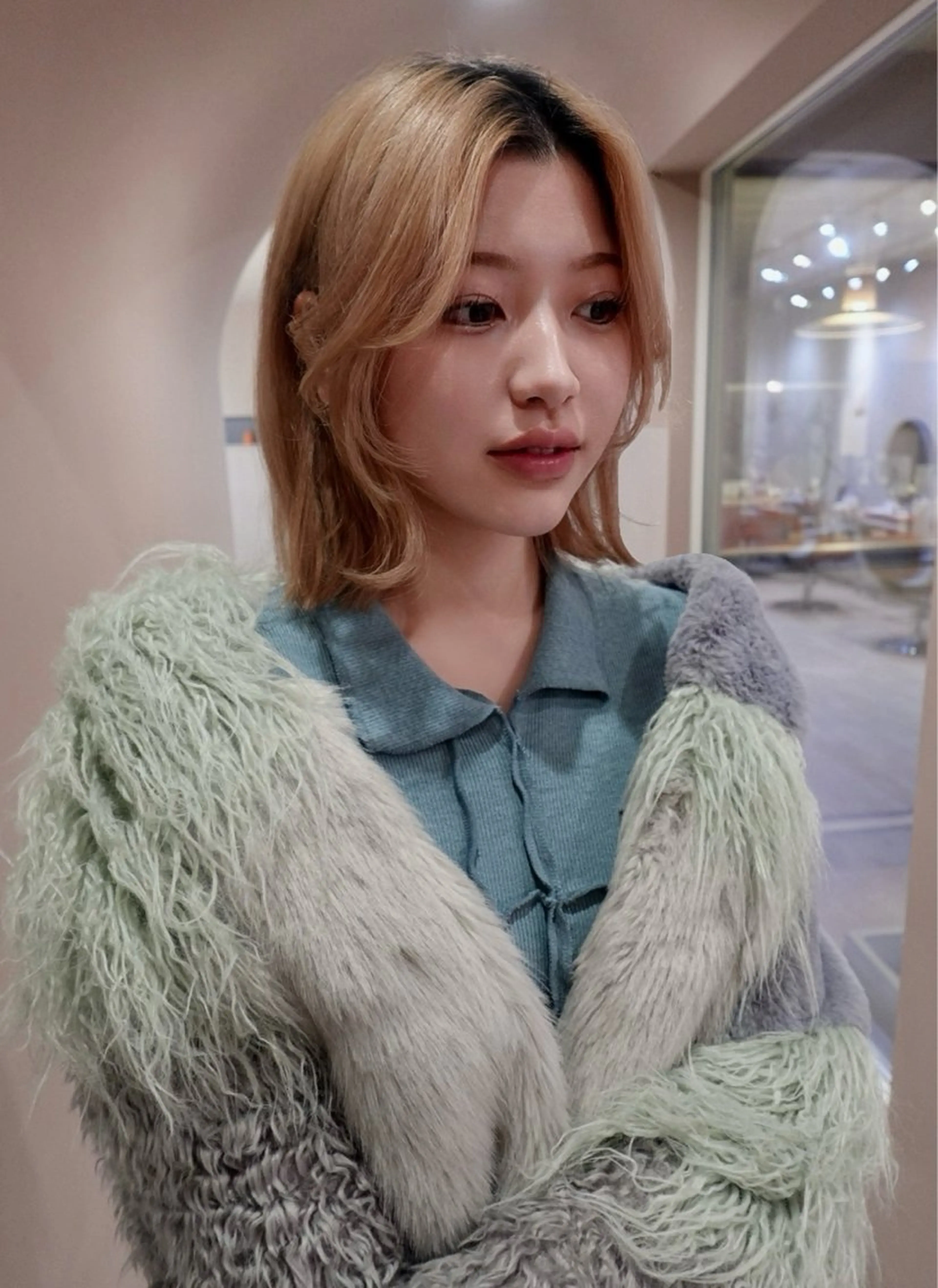 ミディアム ヘアセット ramphy 加藤 美羽のヘアスタイル