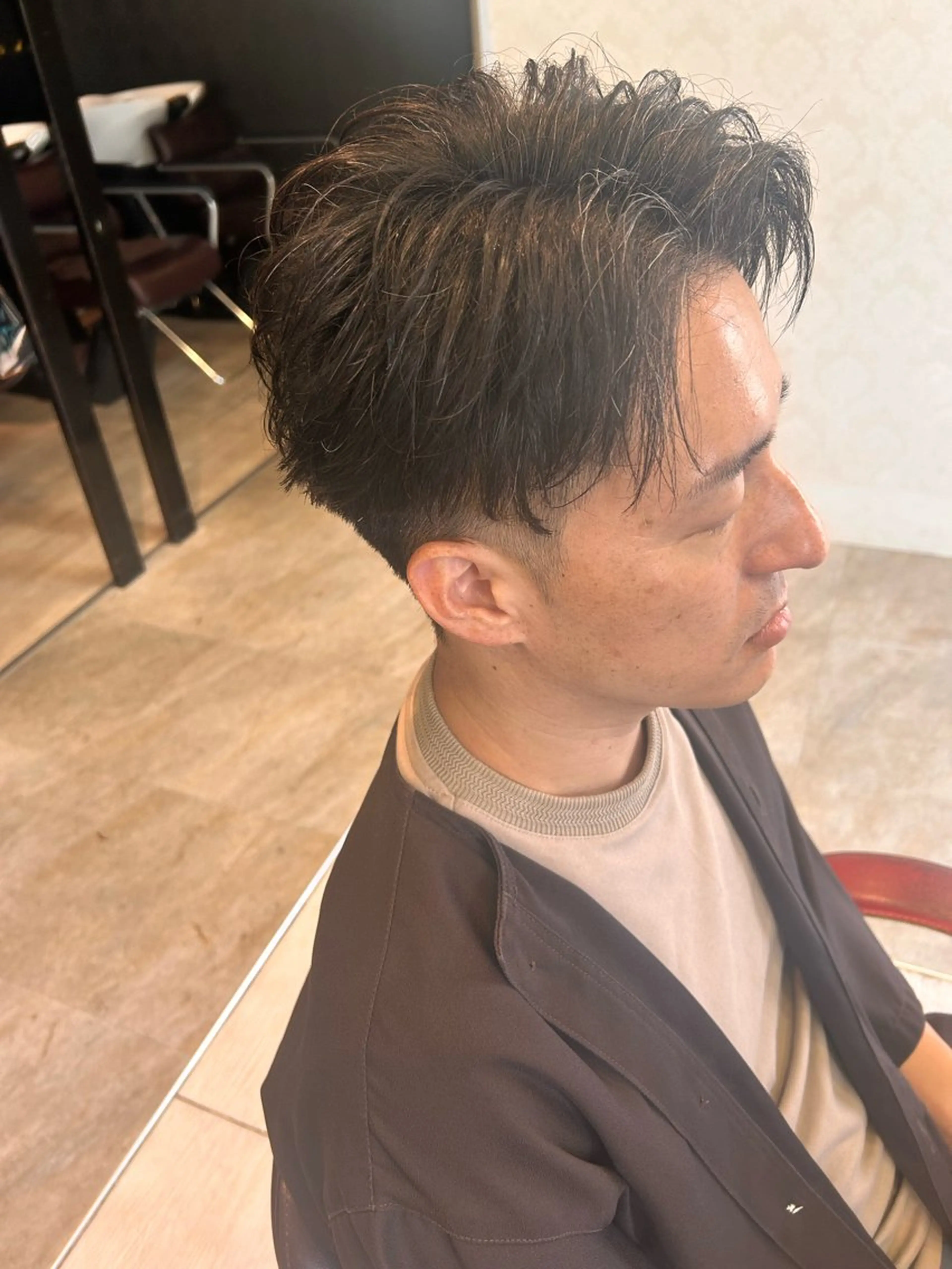ショート メンズ EARTH大宮宮原店所属・ri kuのヘアスタイル