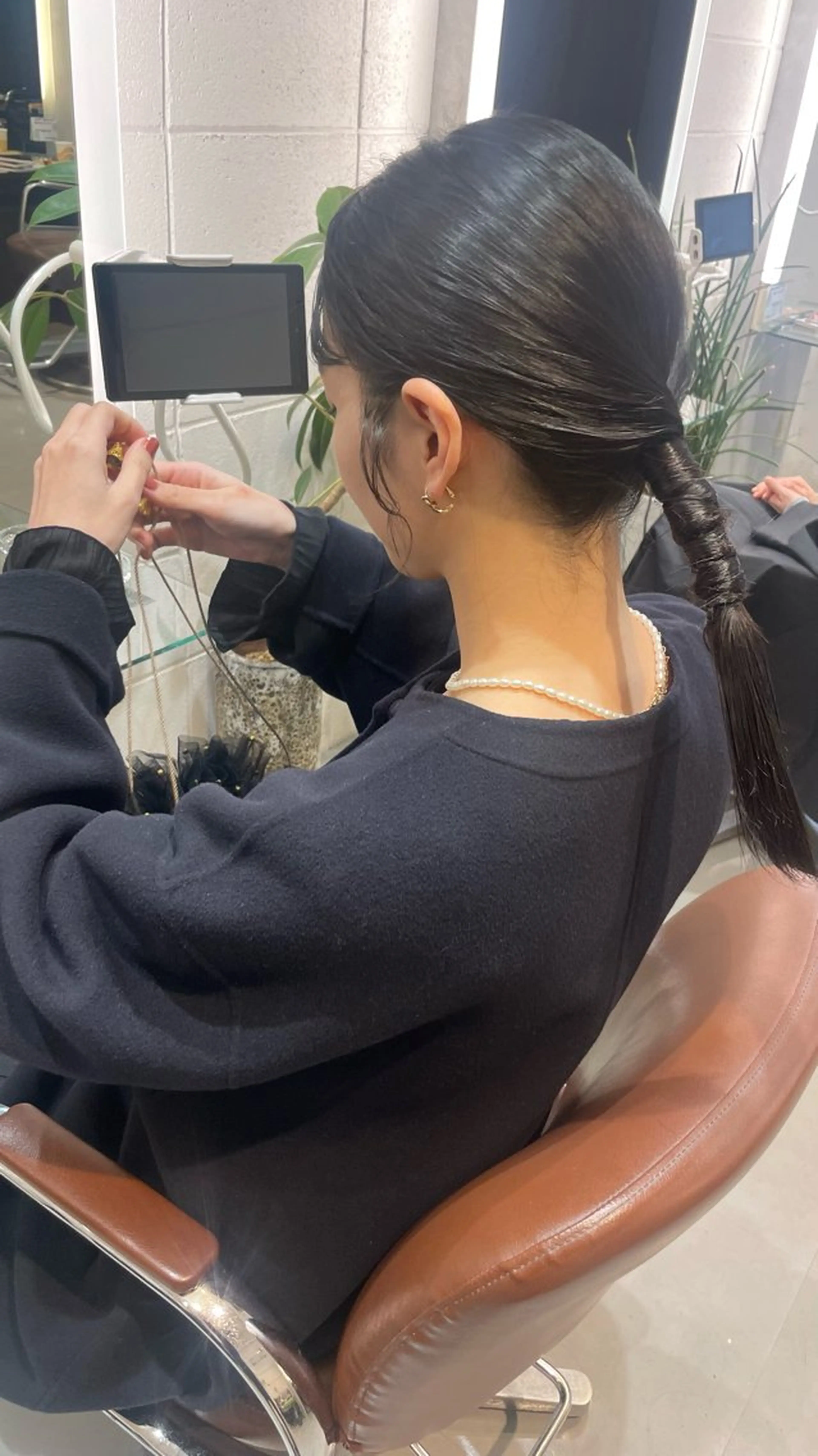 ヘアセット chic 渡辺 桃羽のヘアスタイル