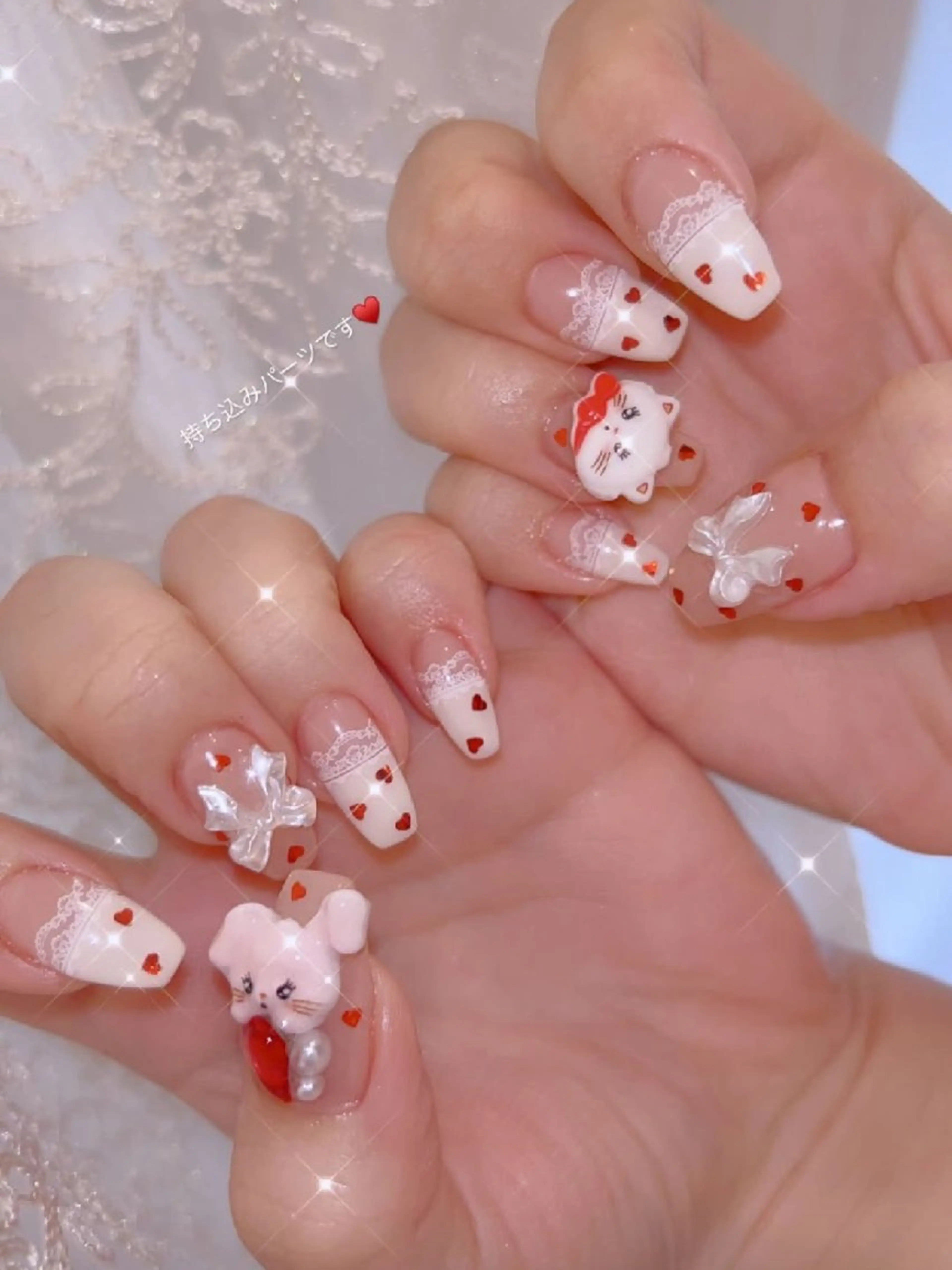 ネイル 持ち込み ハンドネイル I LOVE ME NAIL.。.:*♡のネイルデザイン