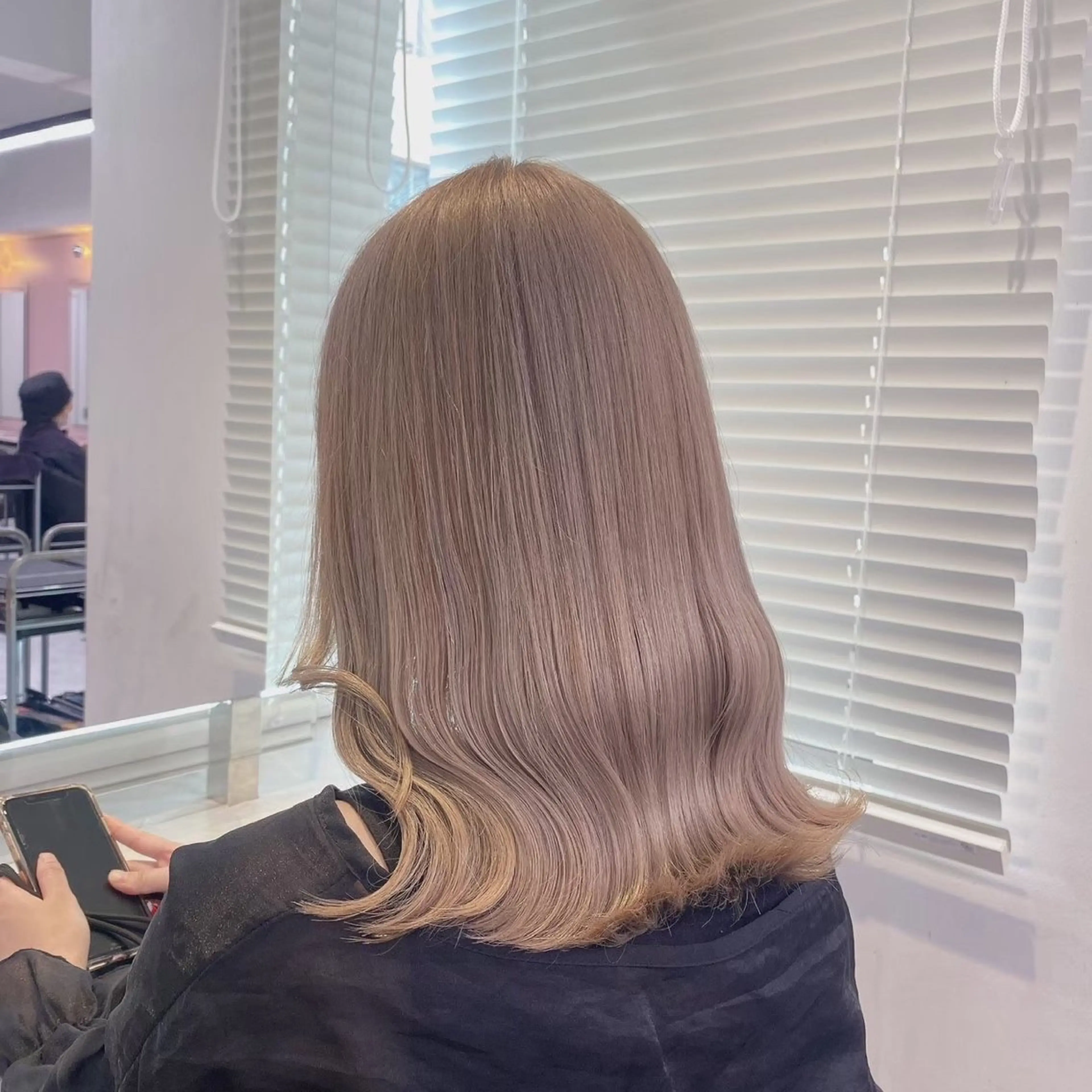 ロング カラー ハイトーンカラー 💖SAE💖 銀座美容師のヘアスタイル