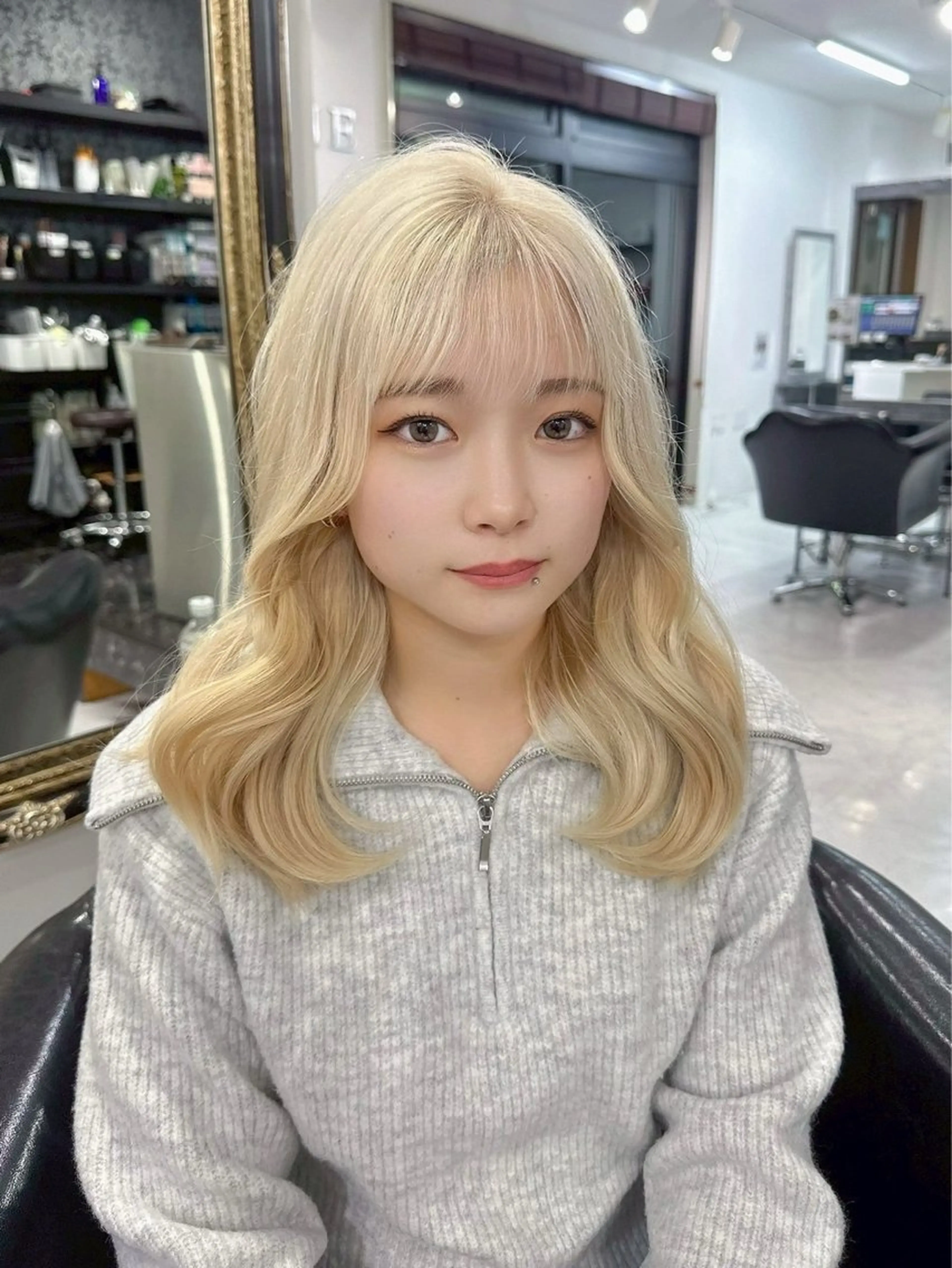 カラー 山碕 遼のヘアスタイル