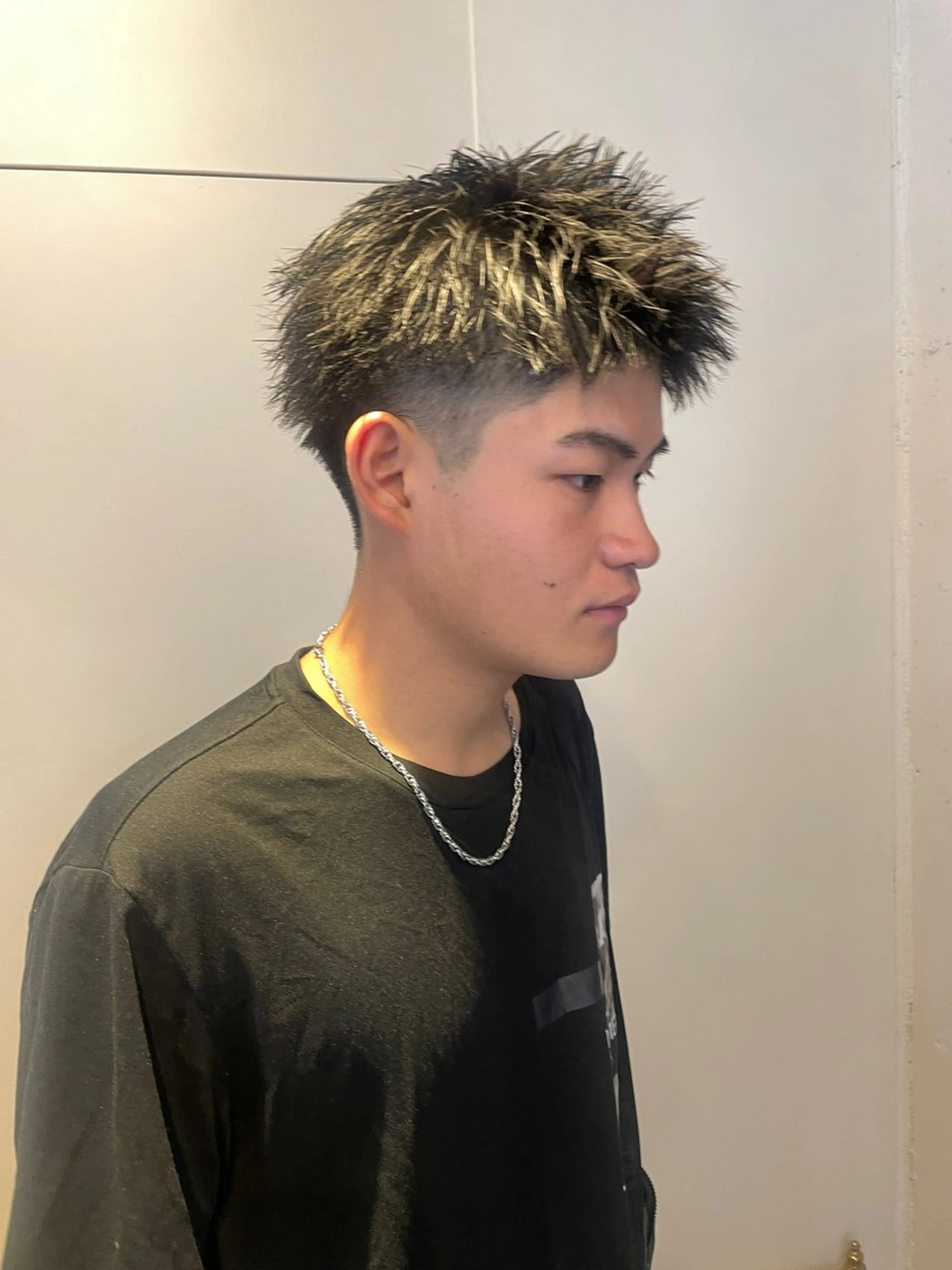 ショート メンズ RIN/韓国ヘア レイヤーカットのヘアスタイル