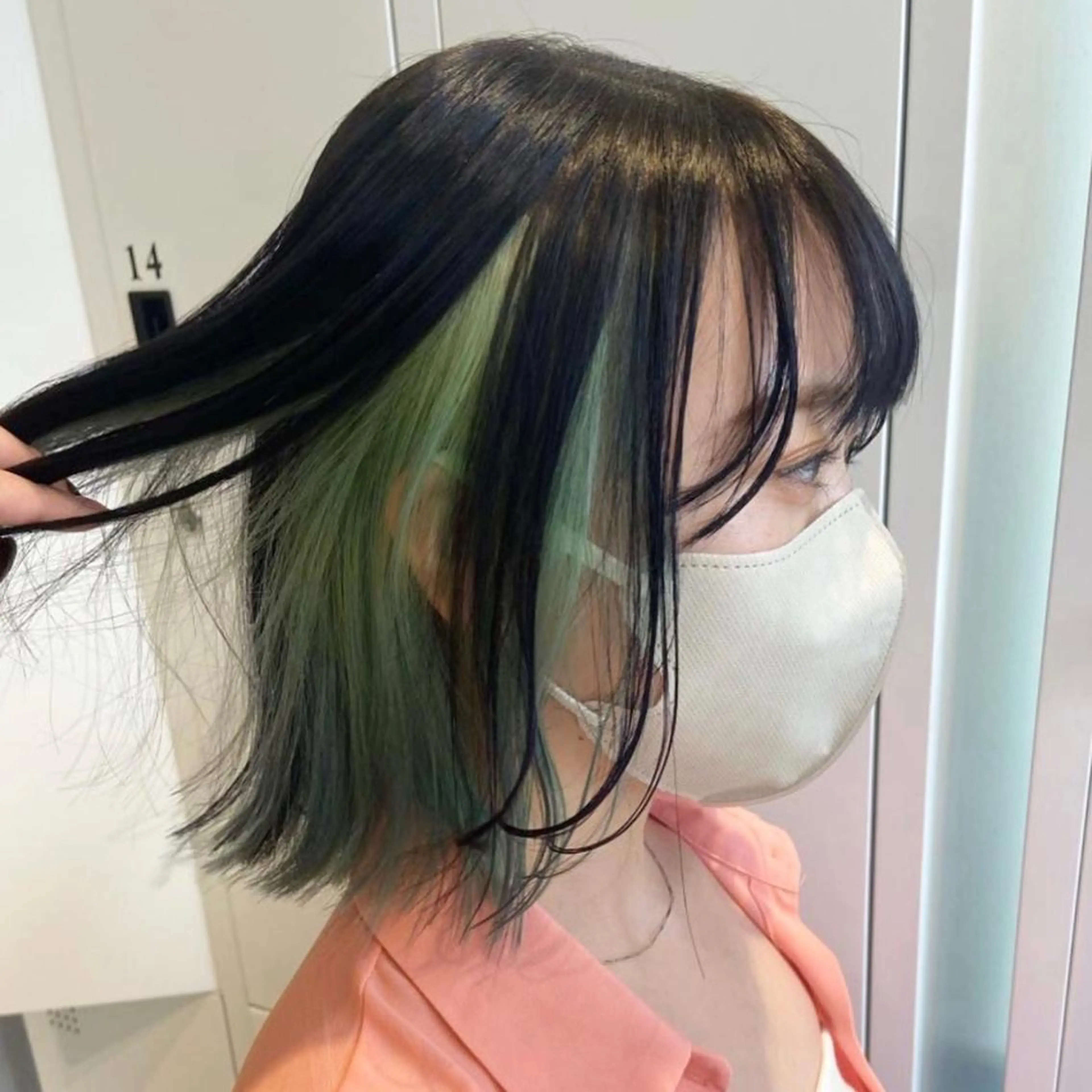 ミディアム カラー カット ヘアカラー トリートメント デザインカラー/パー マ🦖外岡咲希🦖のヘアスタイル