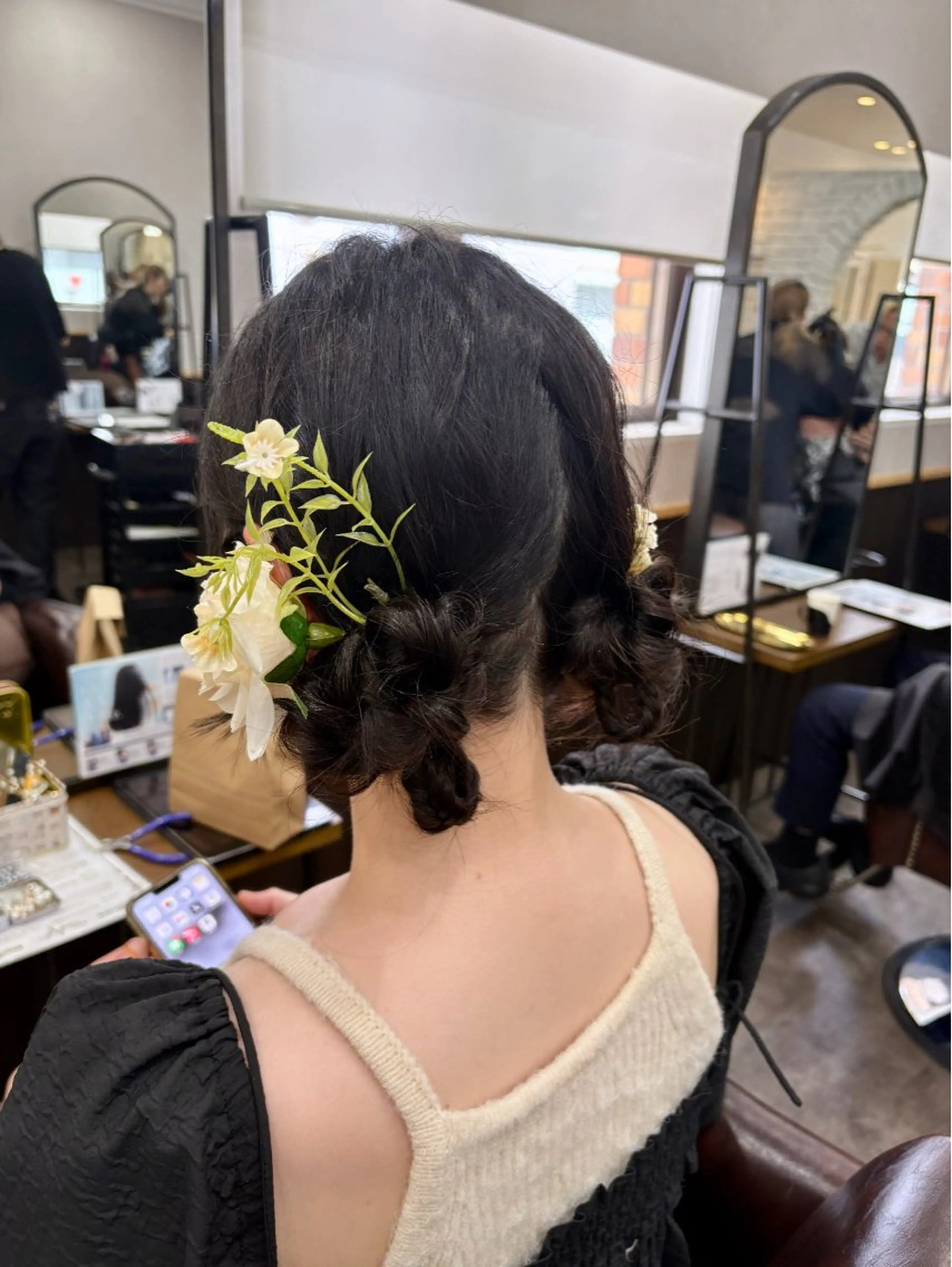 ロング ヘアアレンジ ヘアセット 🦄🩵YUNA 🩵🦄のヘアスタイル