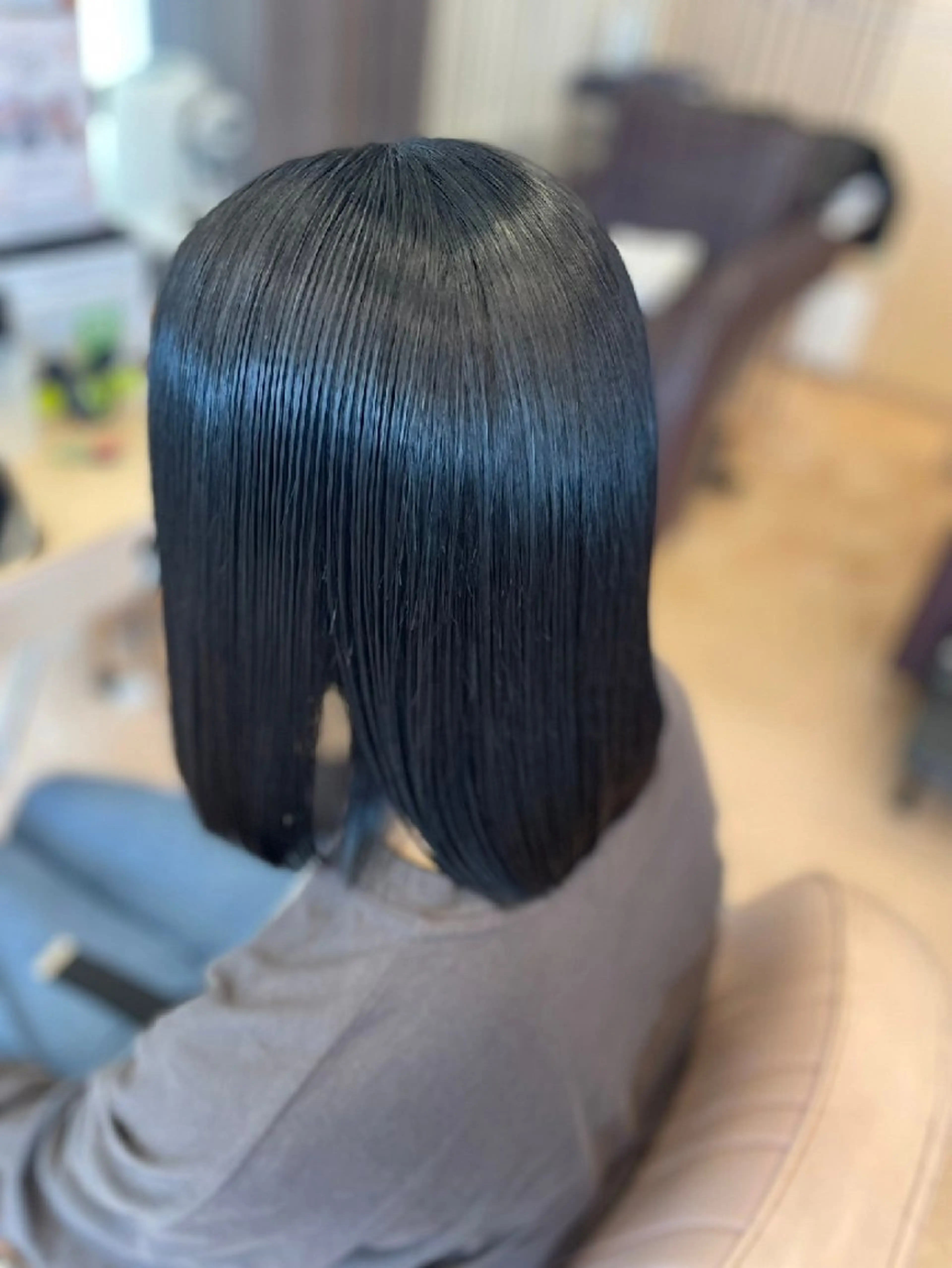 ミディアム 鈴木 優里花のヘアスタイル