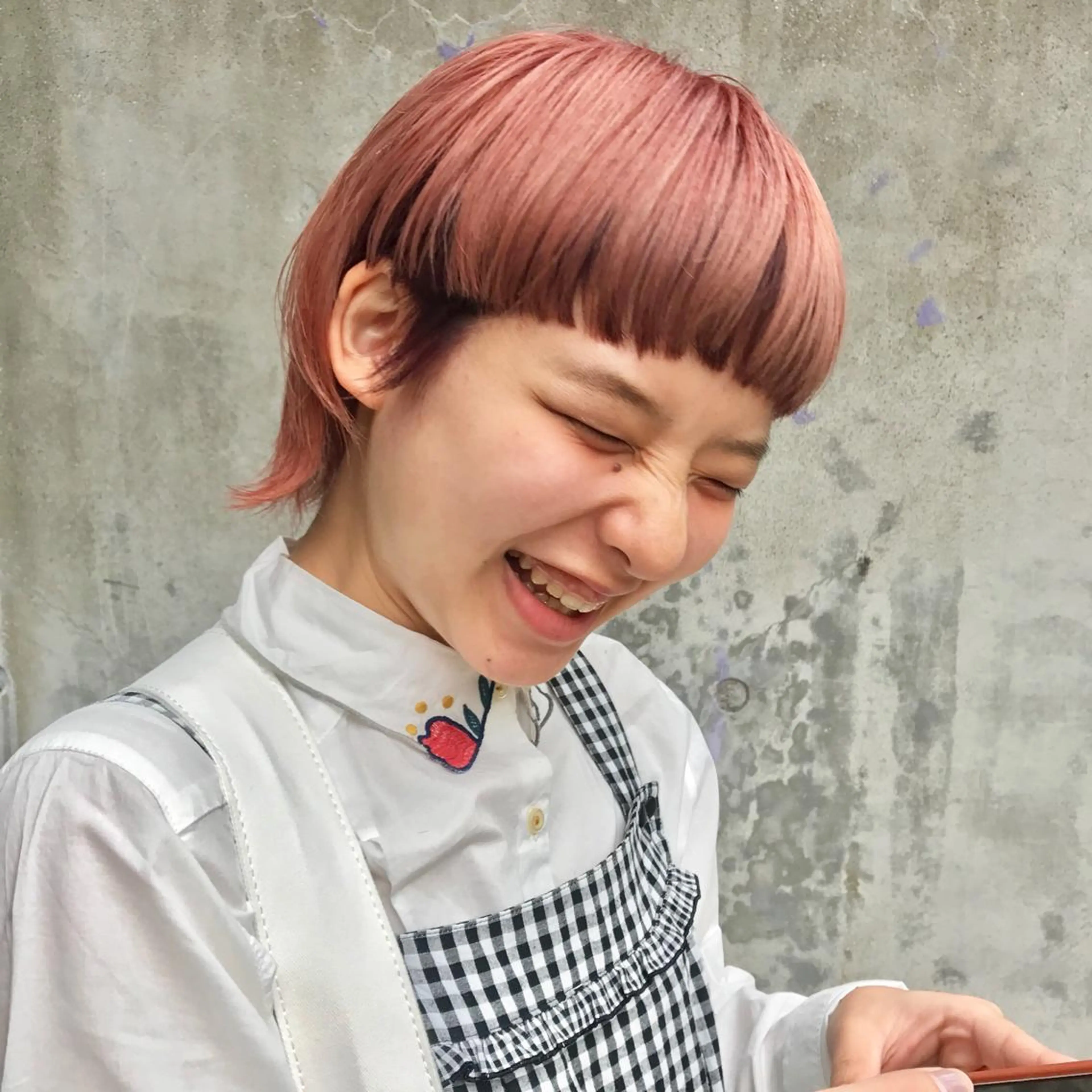 ショート analogue所属・u harukaのヘアスタイル