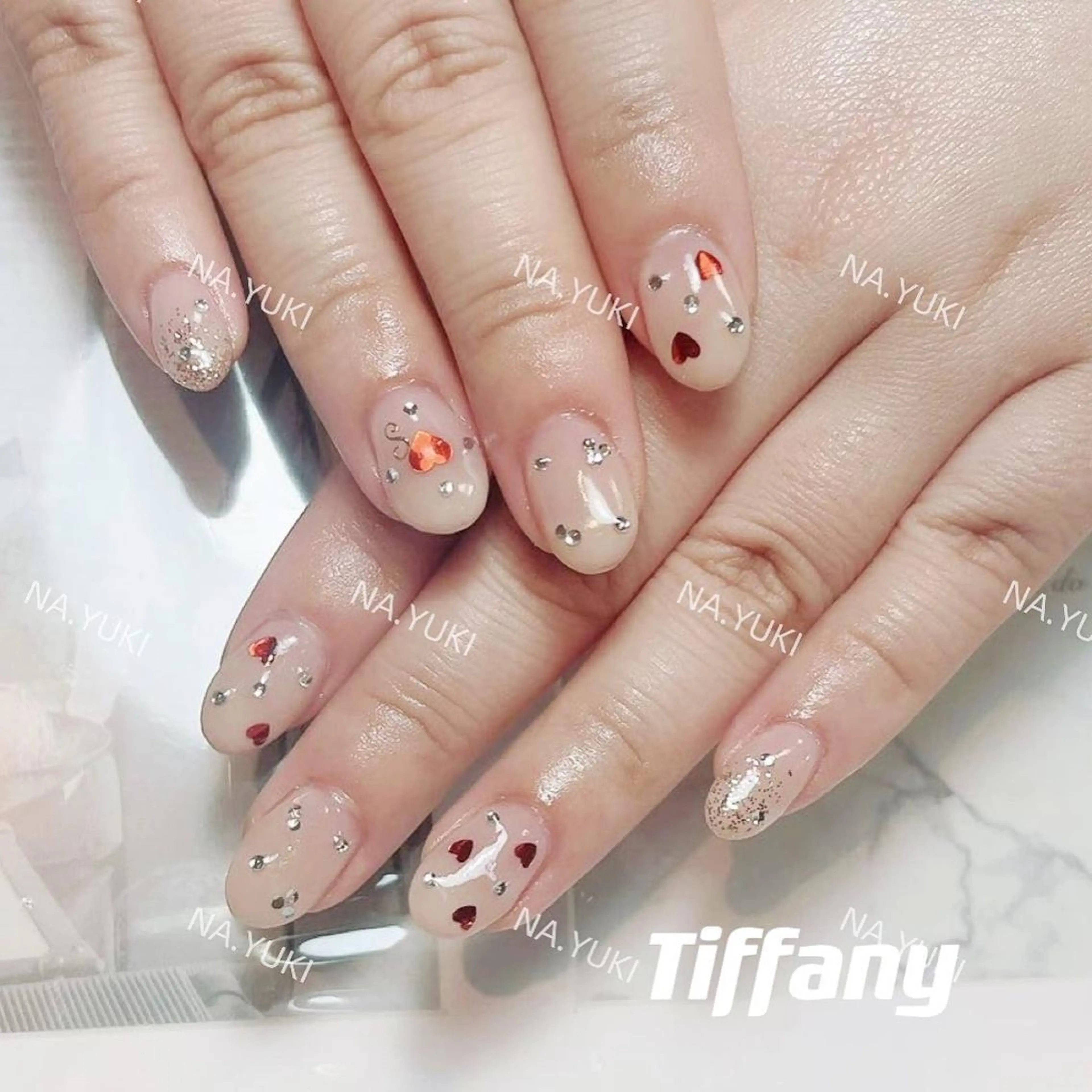 ネイル ハンドネイル ハンドケア YUKI 💗 渋谷店のネイルデザイン