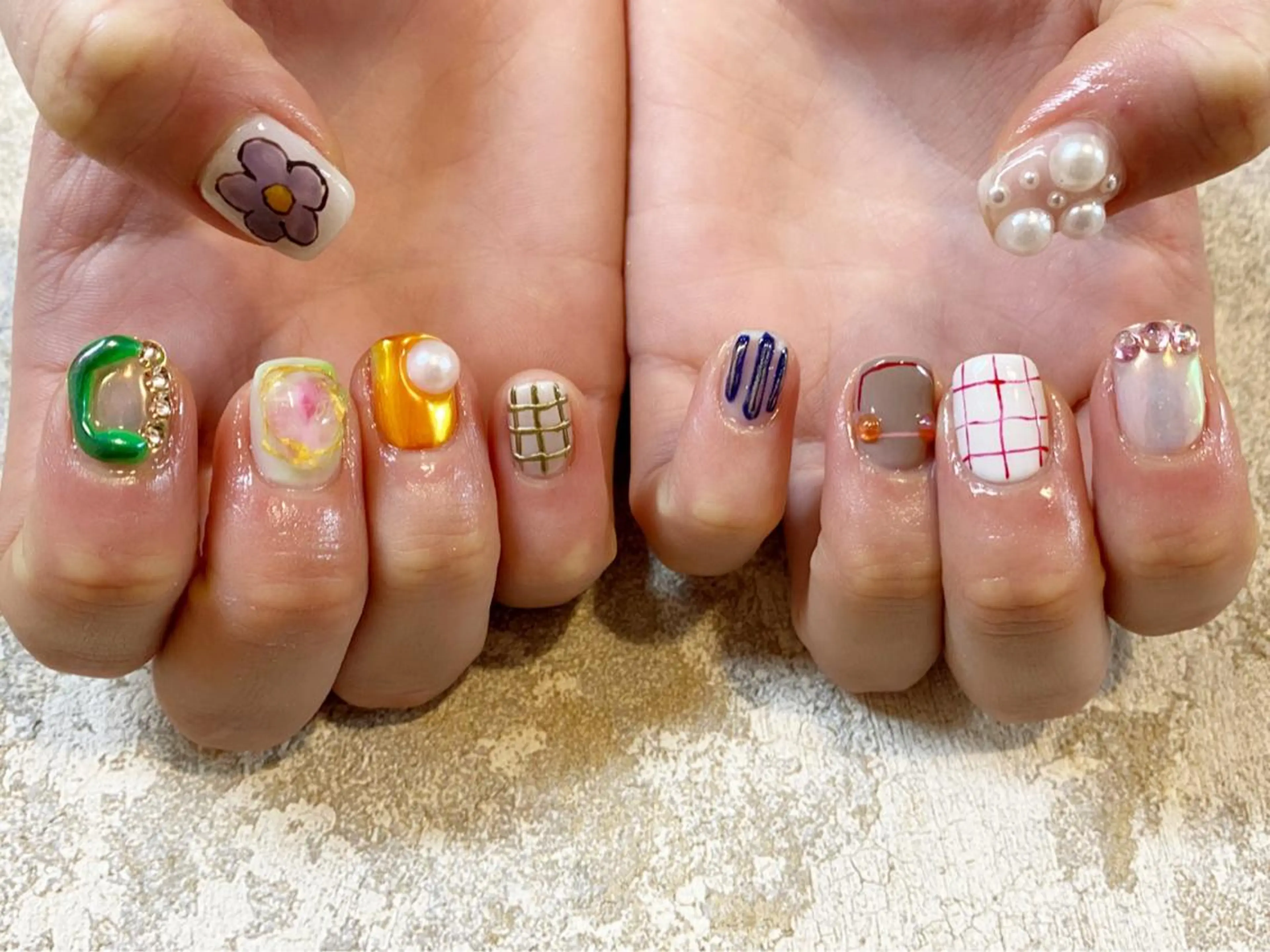 ネイル UP yuriのネイルデザイン