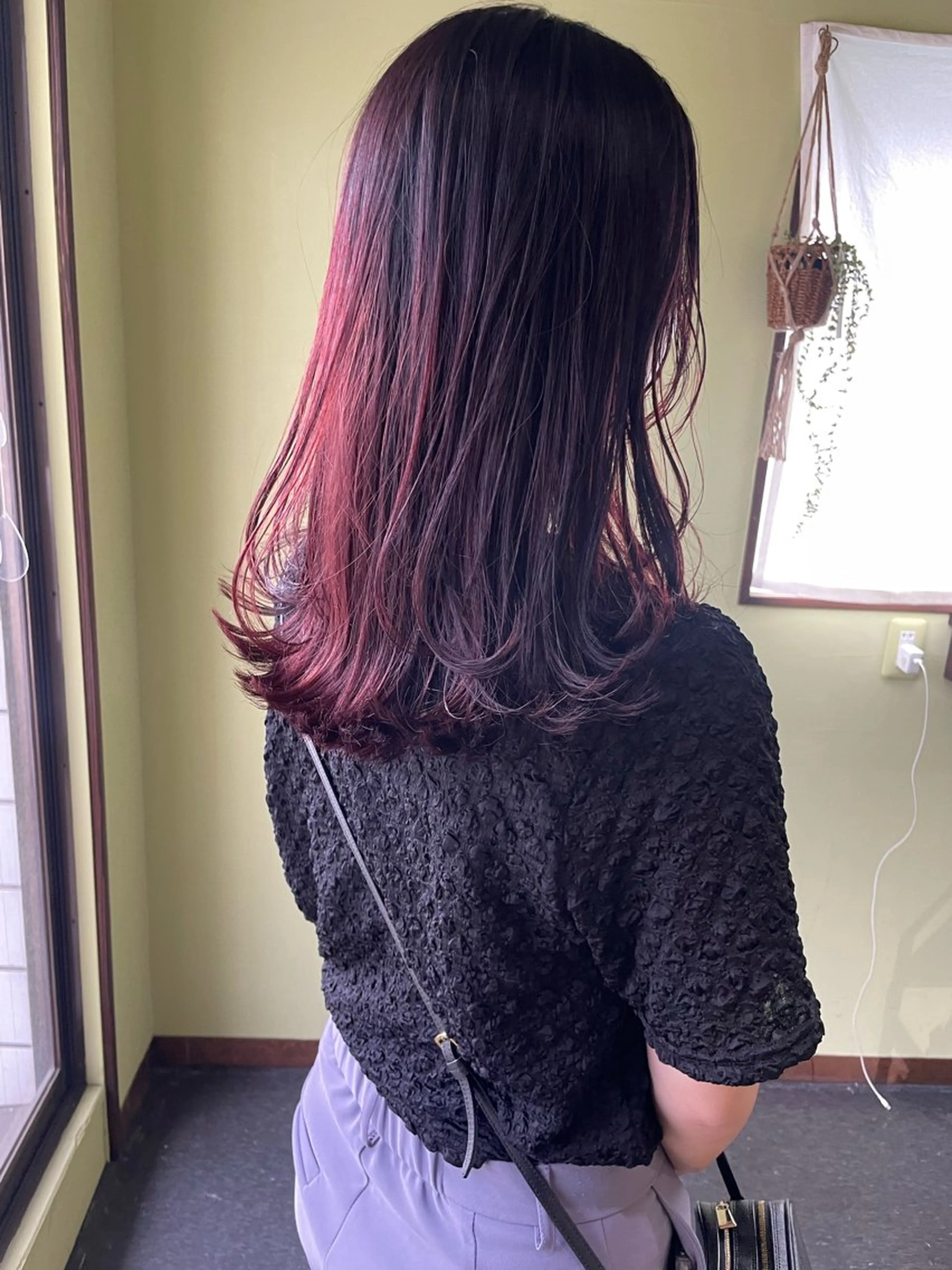 【平日お昼に撮影させてくださる方/暖色カラー🍒限定価格】ブリーチ無しカラー🍎※対象要件あり/補足必読/30歳以下限定の写真