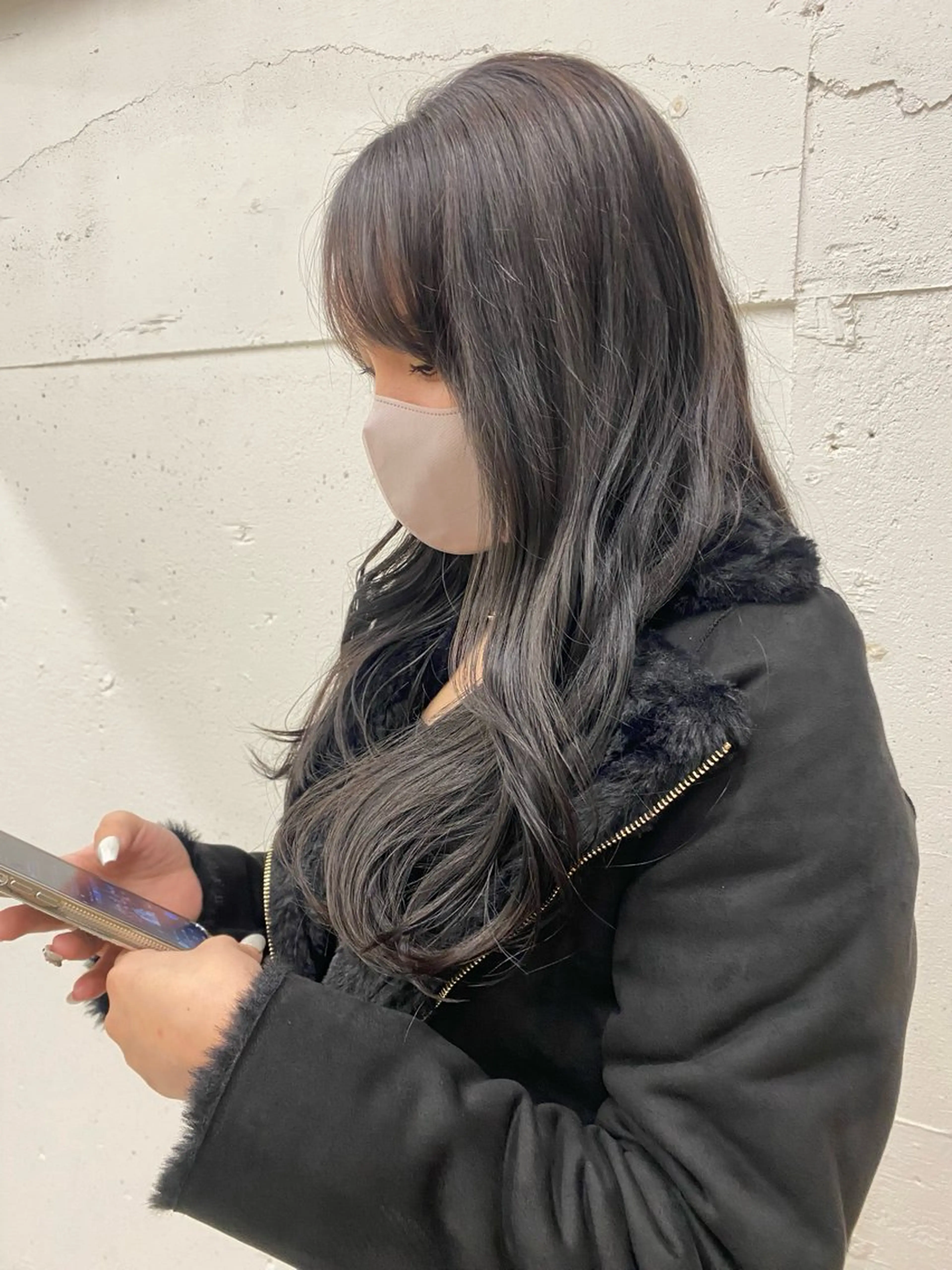 ロング カラー 透明感カラー ヘアカラー tama /カットモデルのヘアスタイル