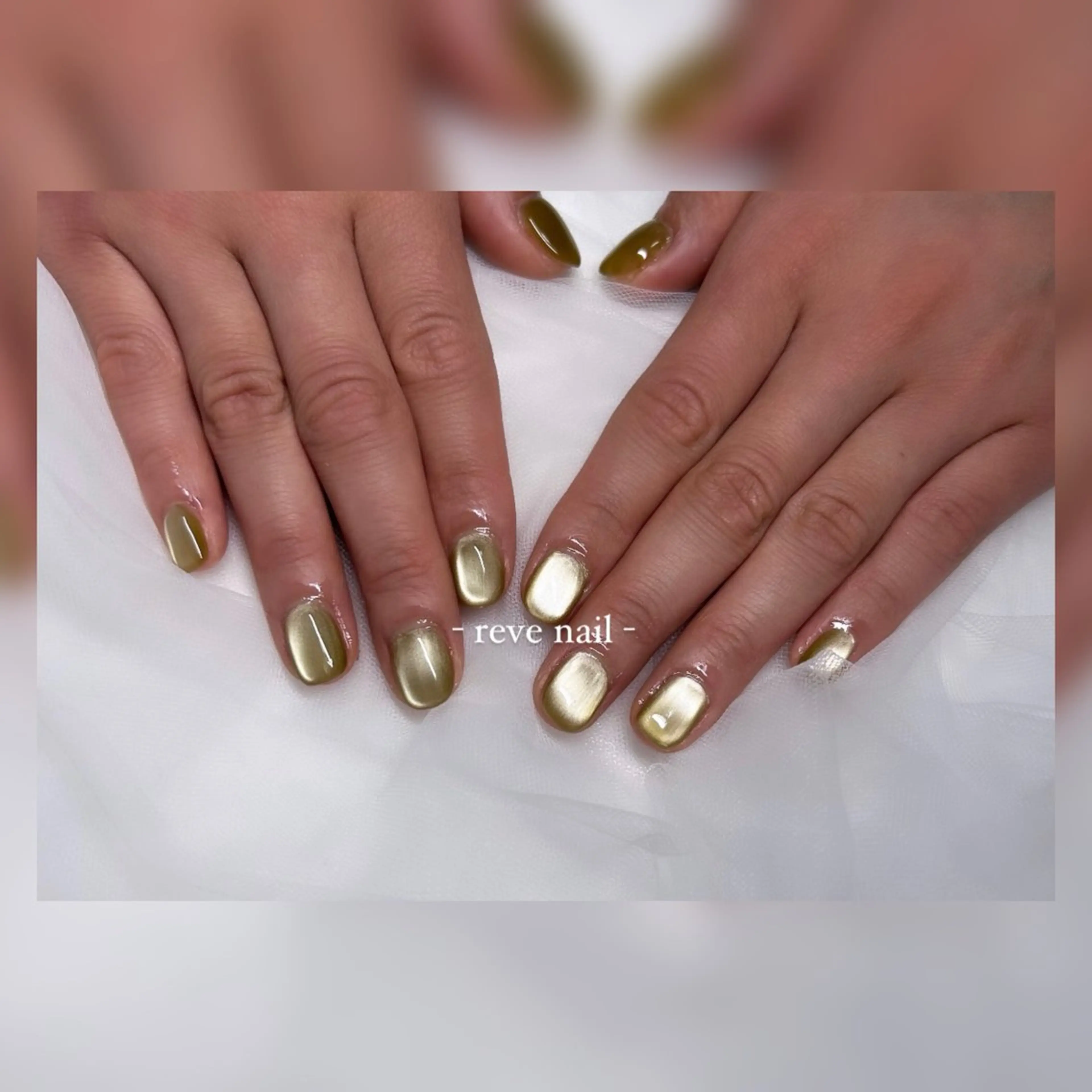 ネイル ハンドネイル 門真市 三ツ島 reve nailのネイルデザイン
