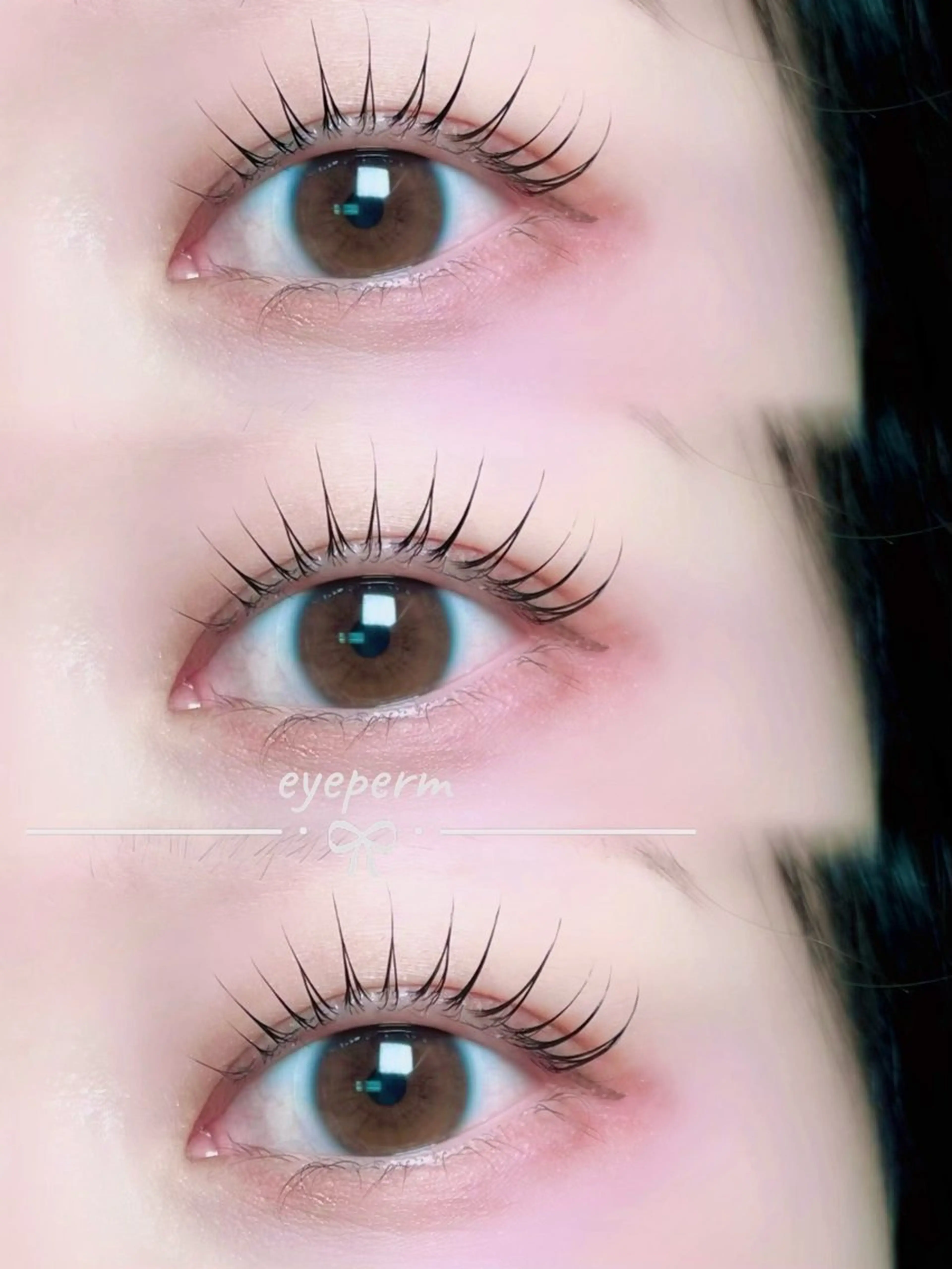 マツエク・マツパ マツパ 大阪梅田 SAKI 韓国風束感まつ毛のマツエク・マツパデザイン