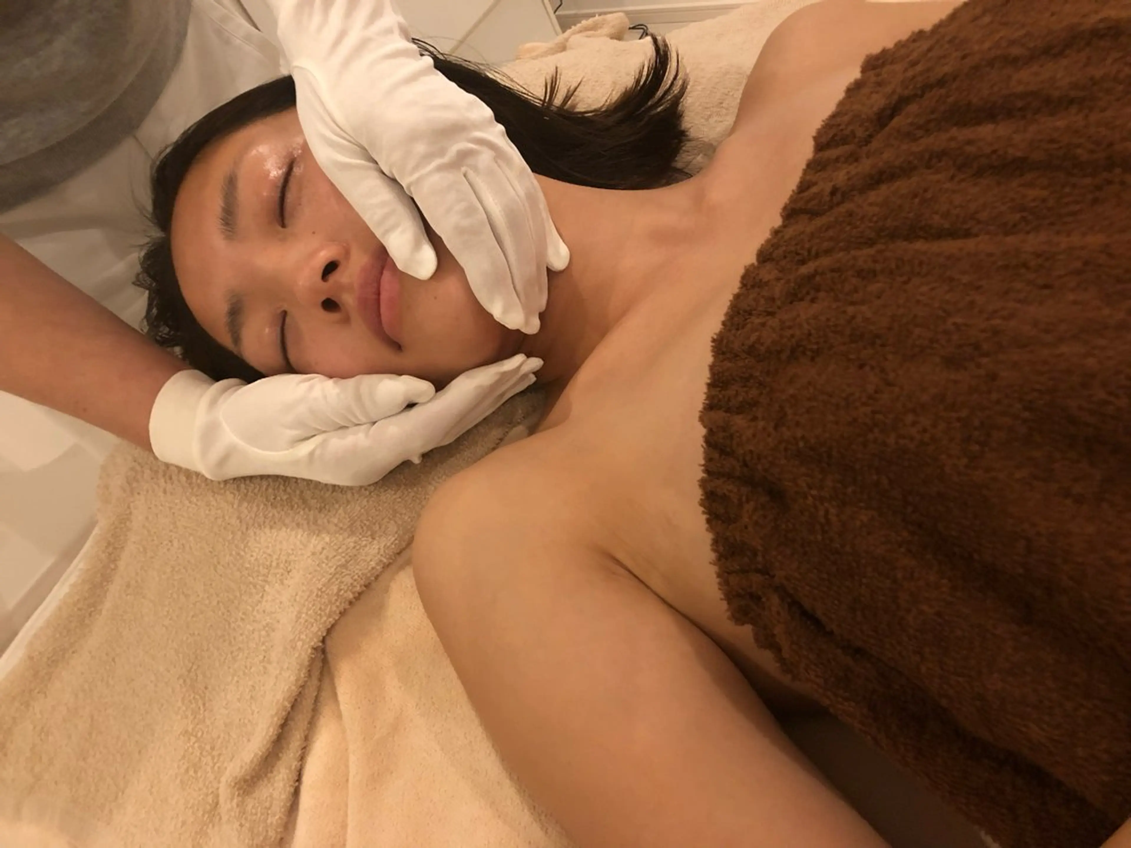 14%off90分6回クリスマス・成人式に向けて小顔コルギの写真