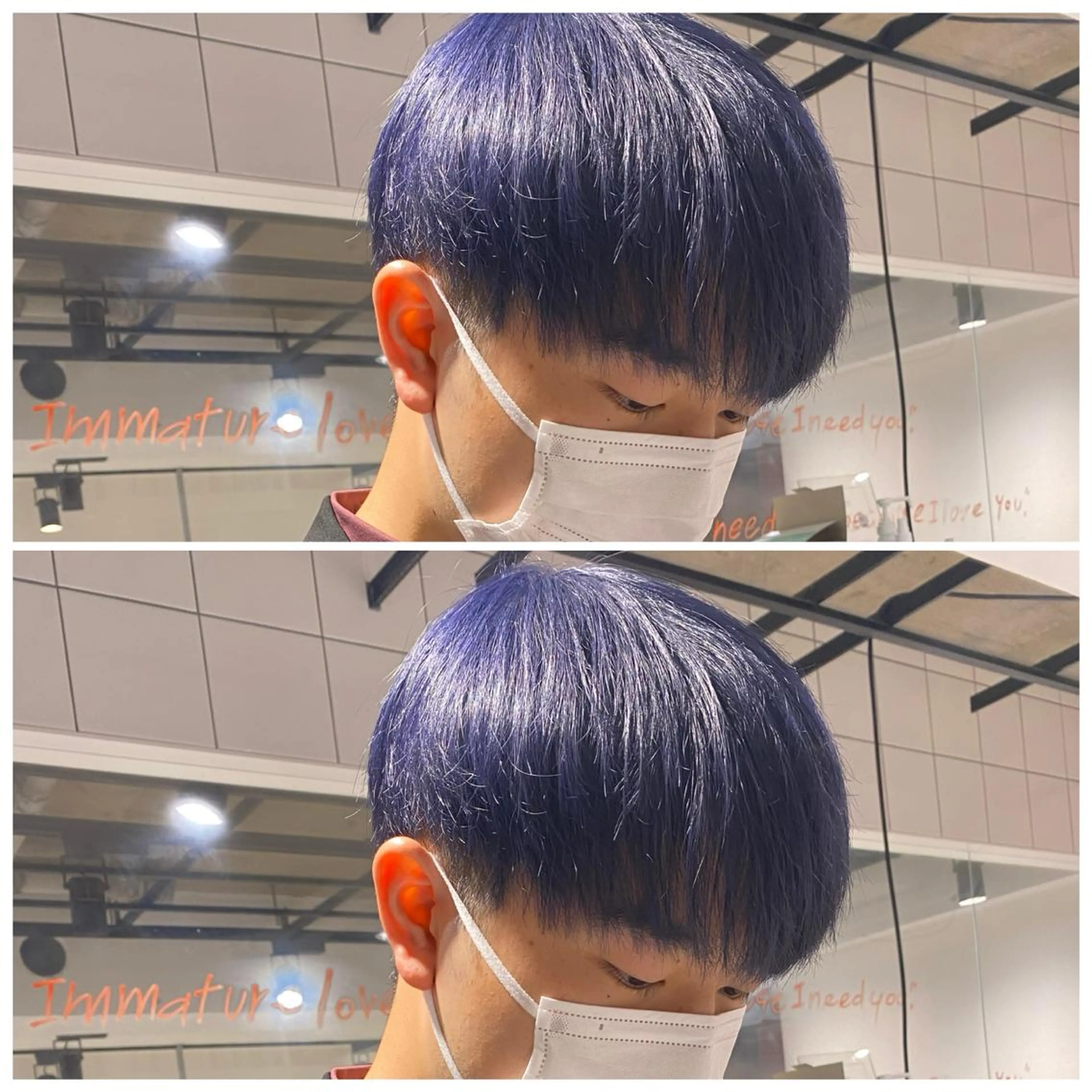 ショート カラー メンズ 【メンズサロン】 BLUCK 横浜のヘアスタイル