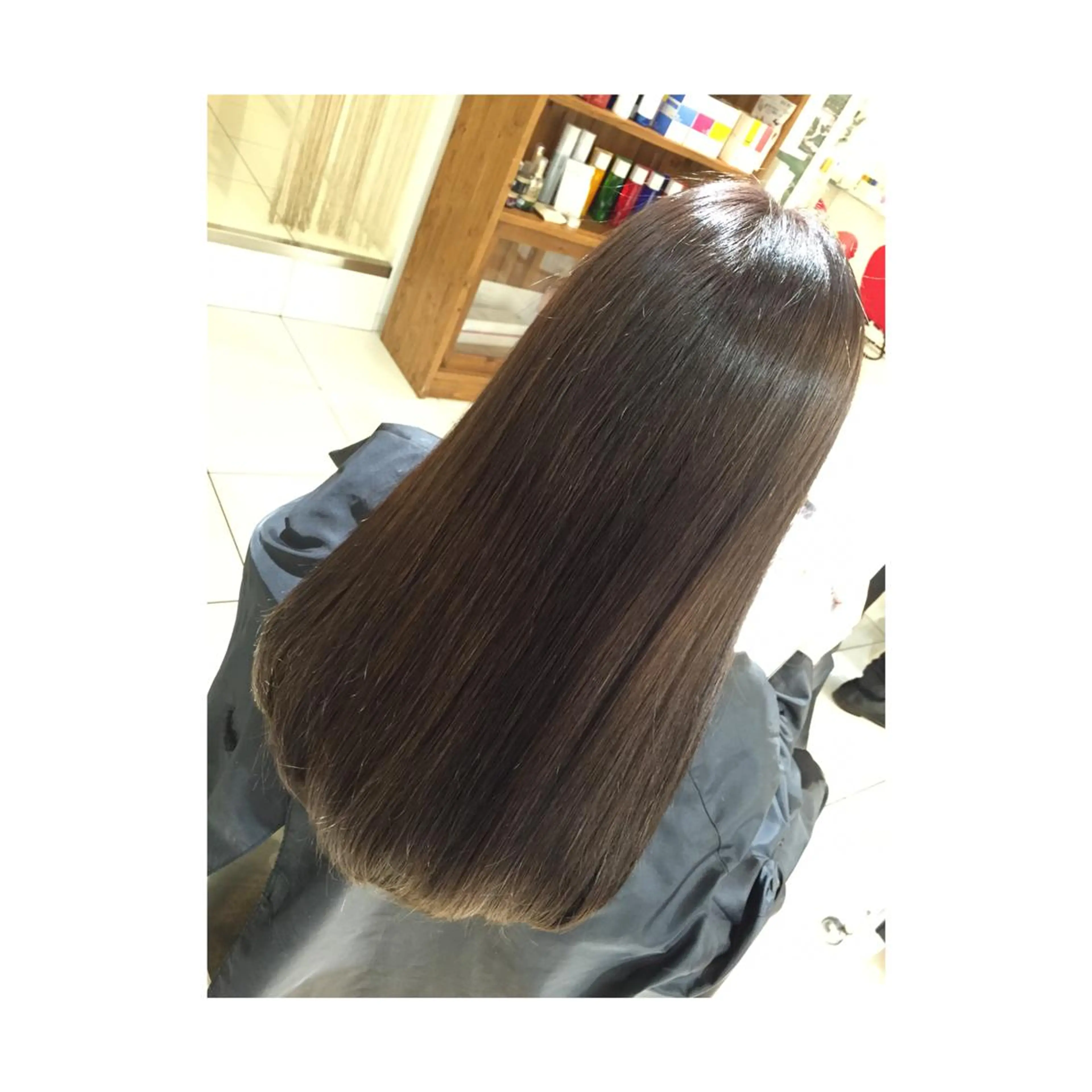 ロング アッシュ アッシュブラウン Hair esthe HAAAT 東口店のヘアスタイル