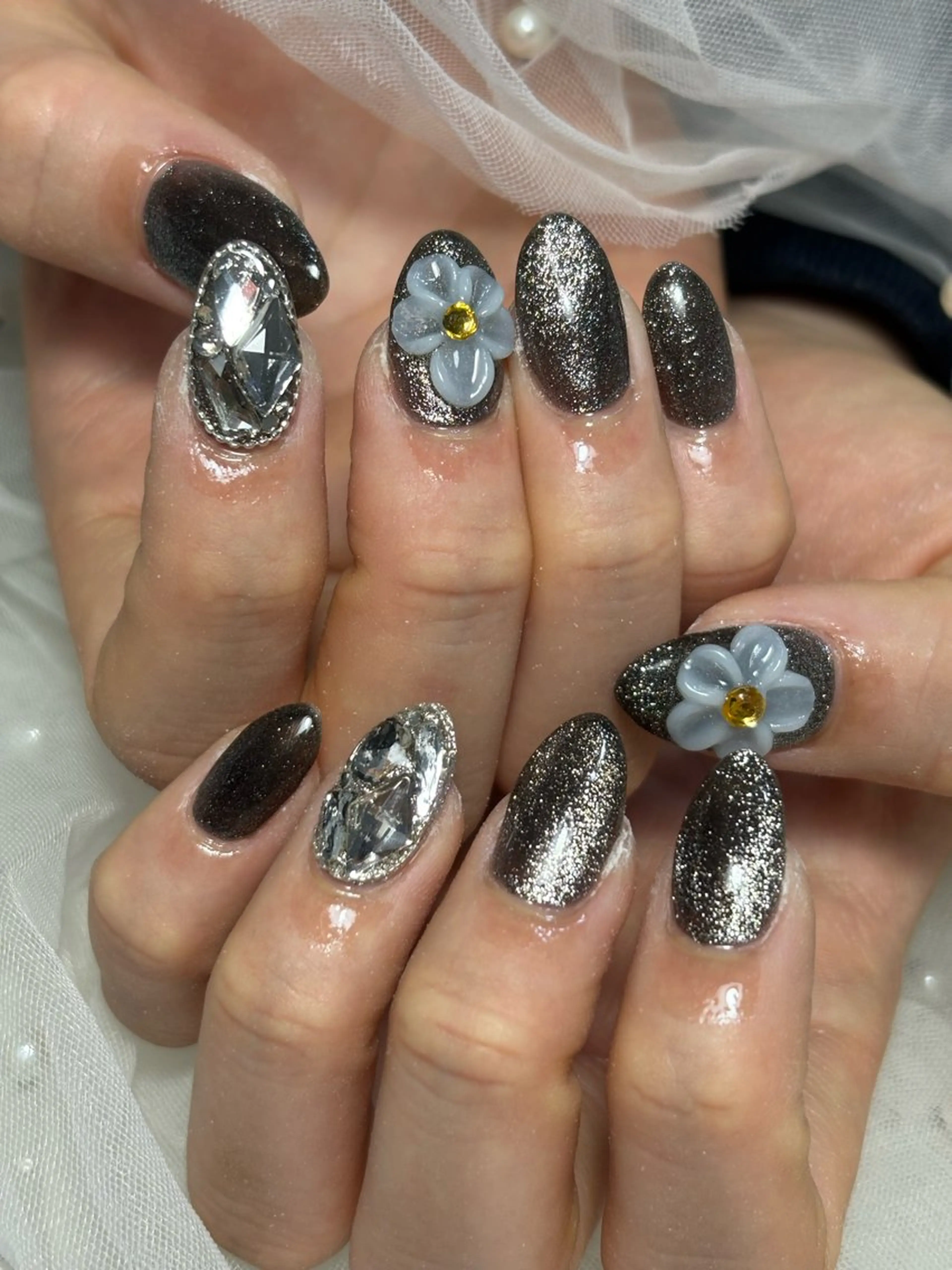 ネイル ハンドネイル フットネイル ✴︎ Delightのネイルデザイン