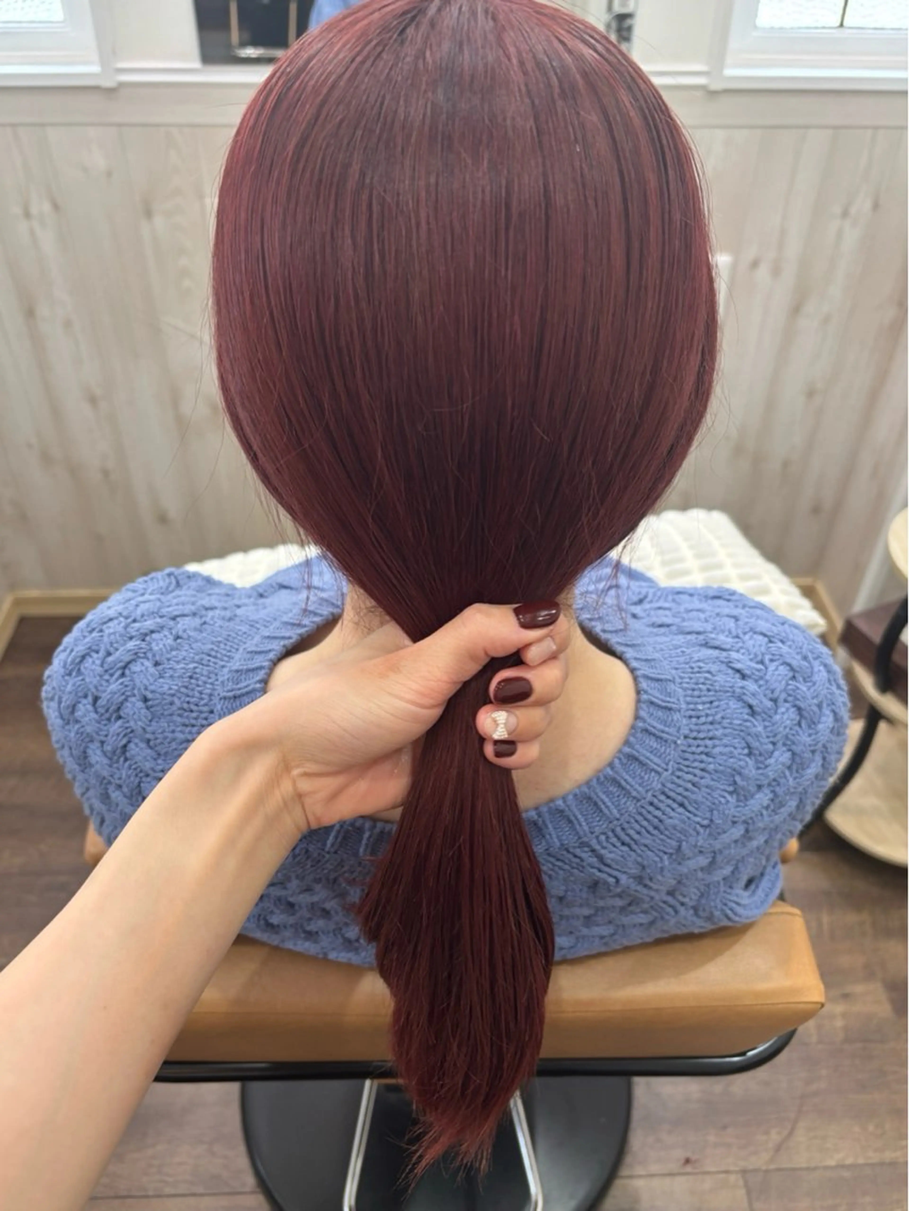 セミロング Nuku.所属・s. satsukiのヘアスタイル