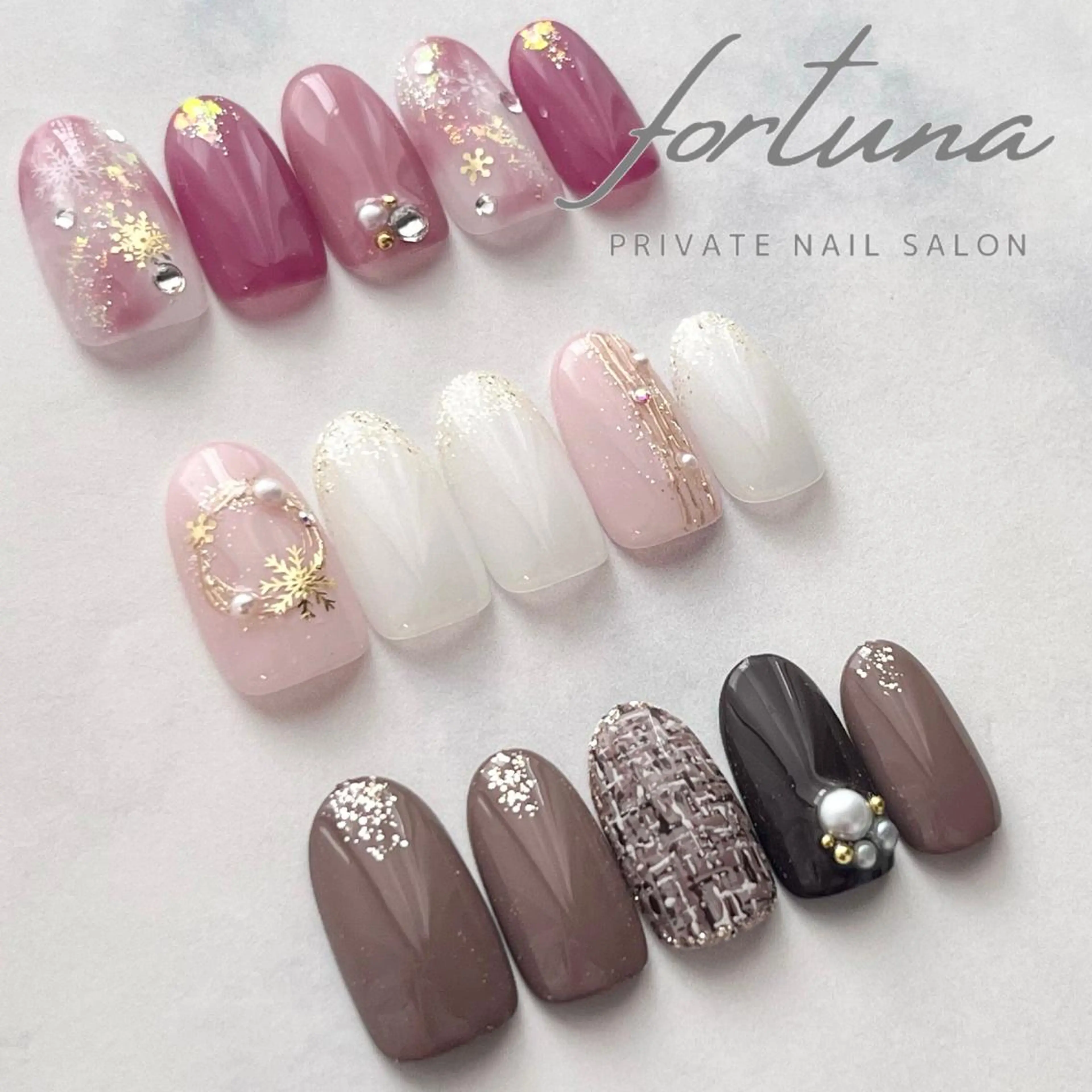 ネイル ハンドネイル fortuna 武藤裕美のネイルデザイン