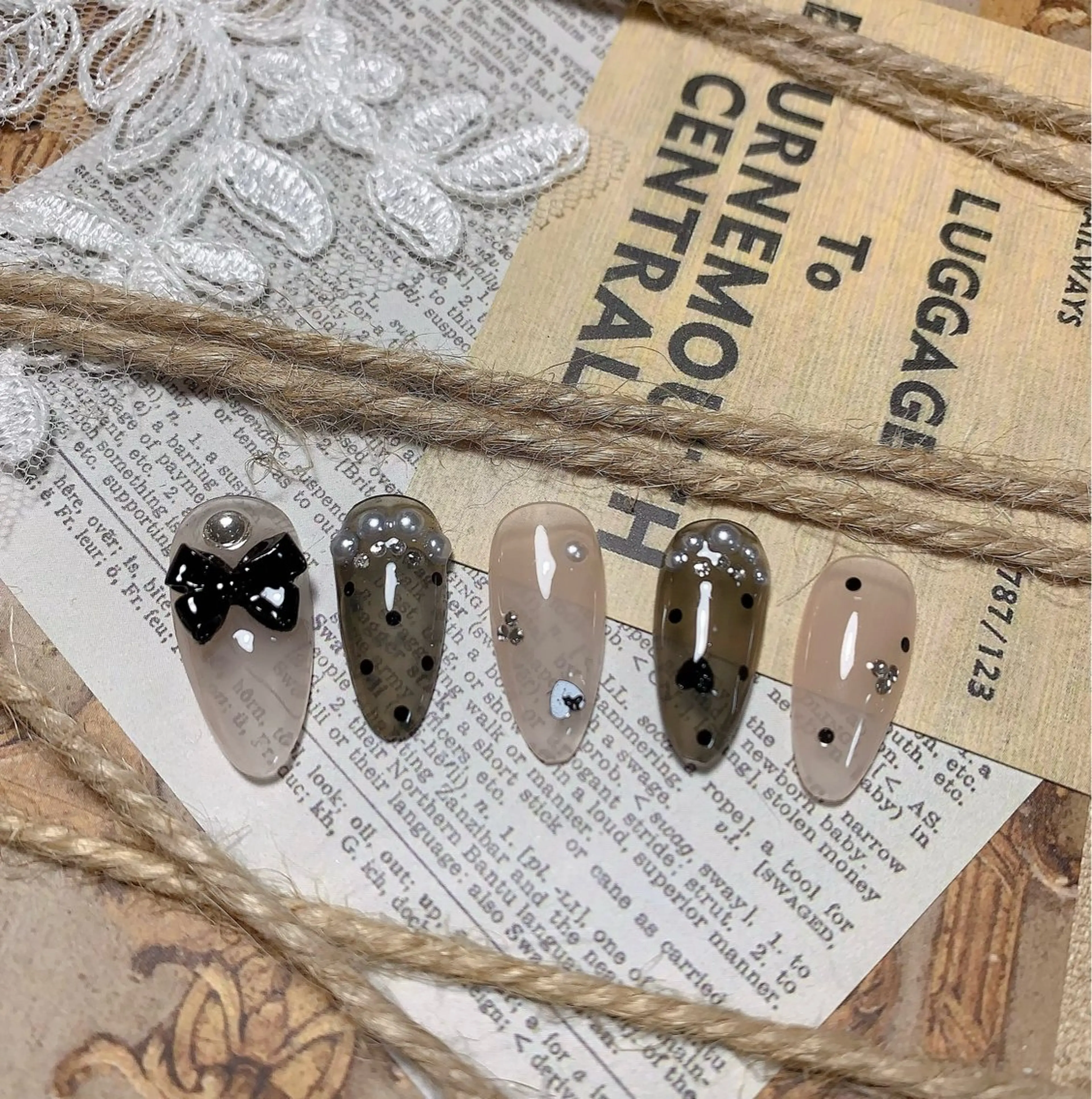 ネイル 大場 穂のネイルデザイン