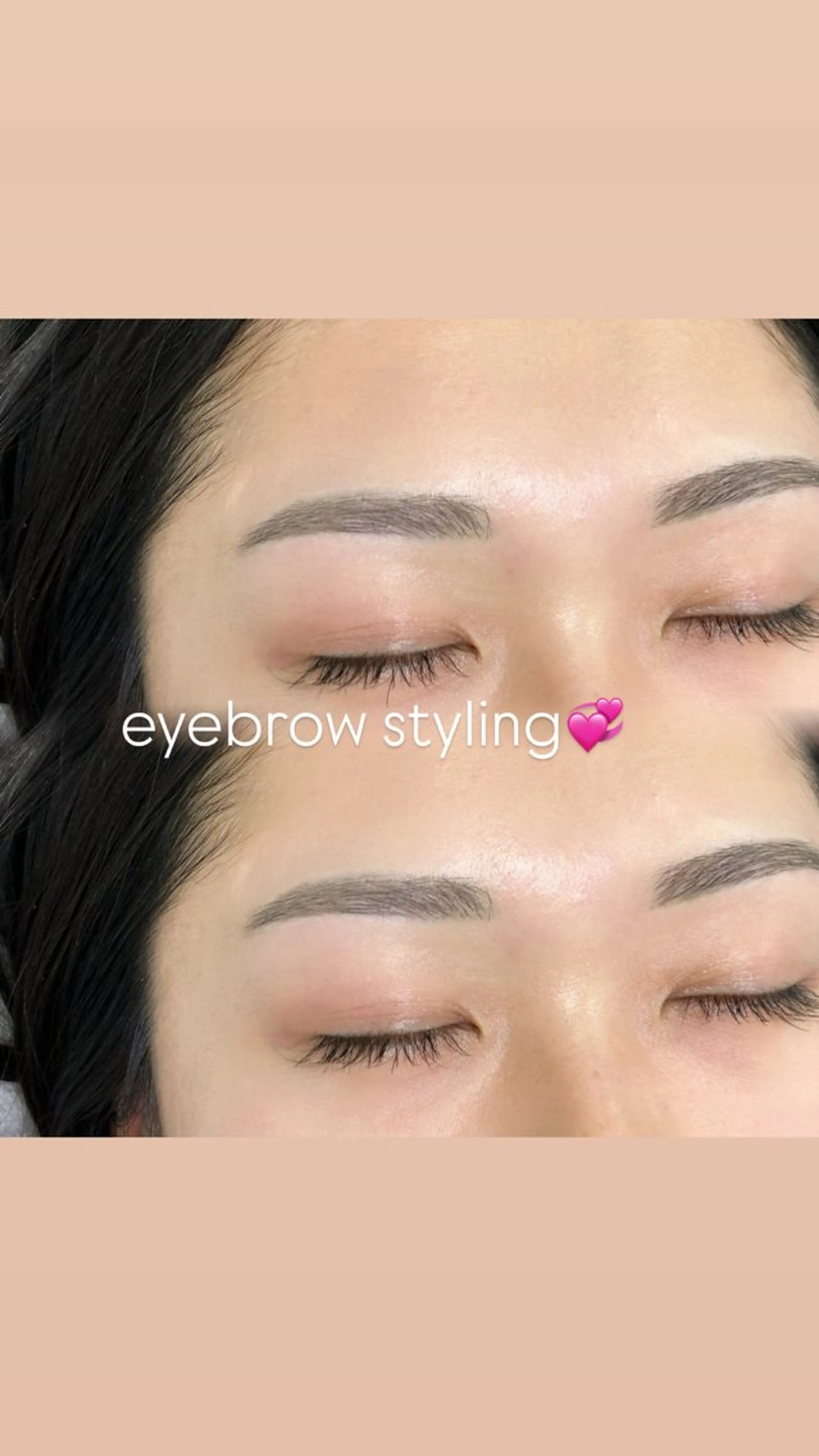 アイブロウ ecarg所属・ˢᵃᵏᵘʳᵃ ୨୧のマツエク・マツパデザイン