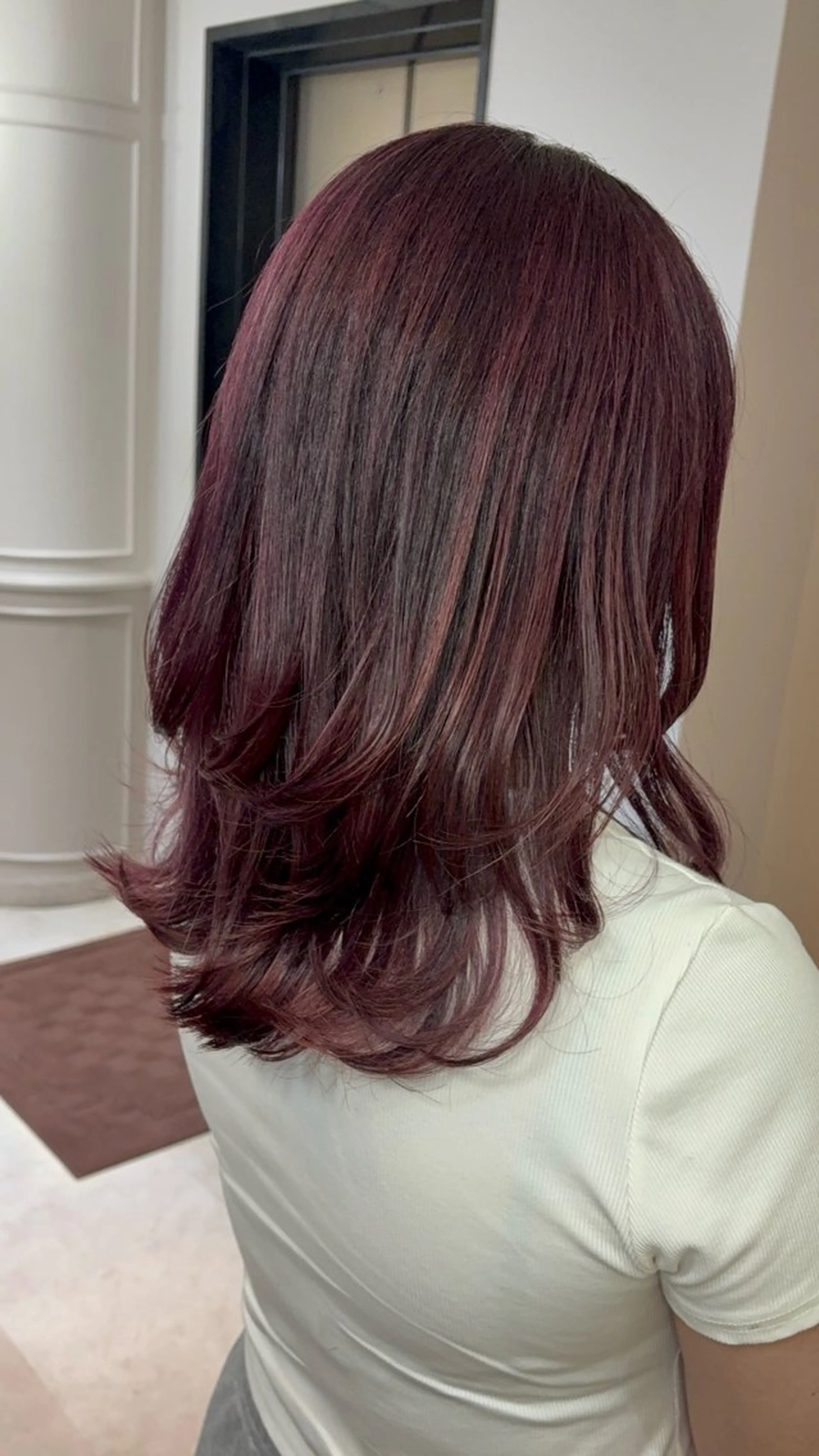 ミディアム カラー ♡透明感カラー/ 梅田美容室/RIKAのヘアスタイル