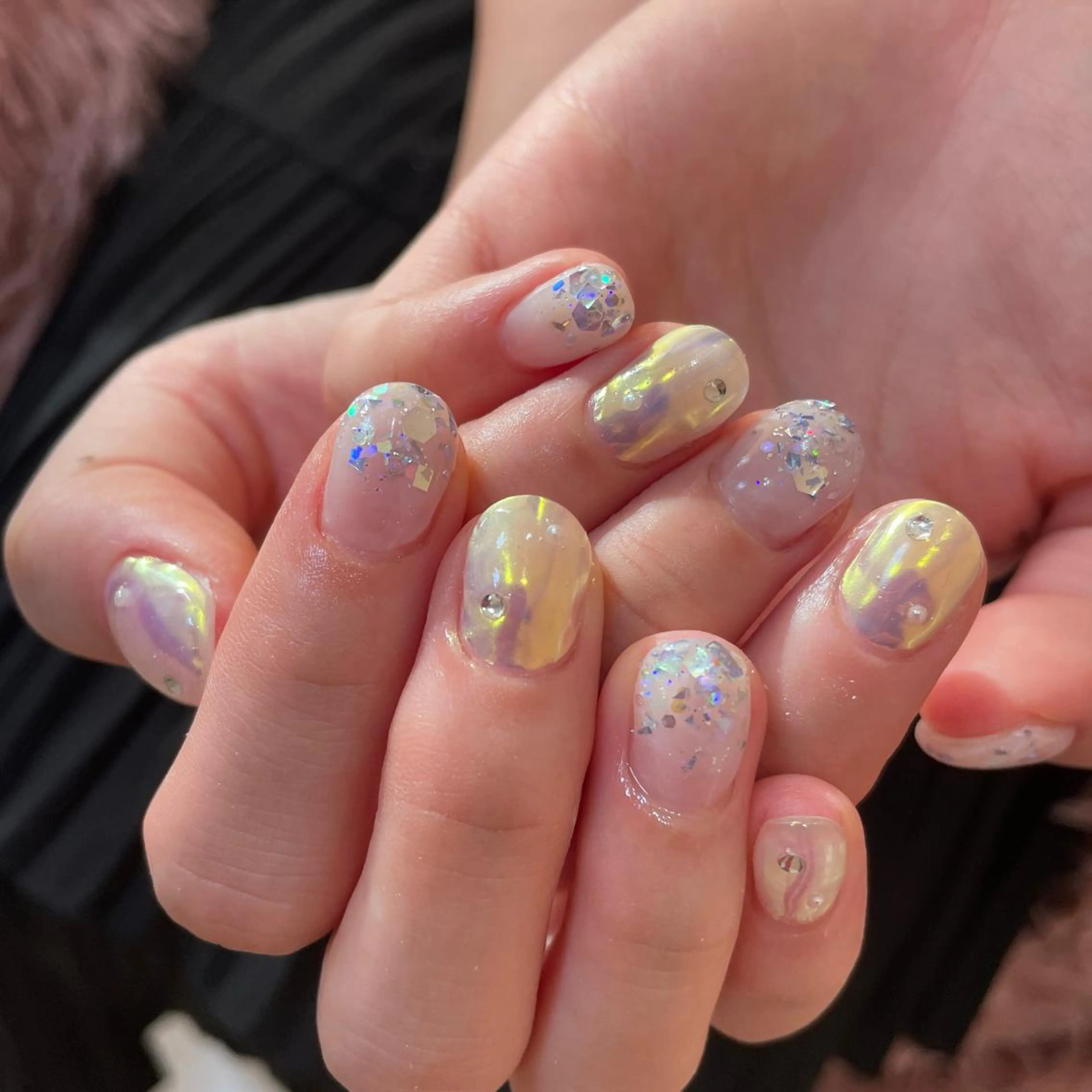 ネイル ゆびノさき茨木店 ニュアンス/アートのネイルデザイン