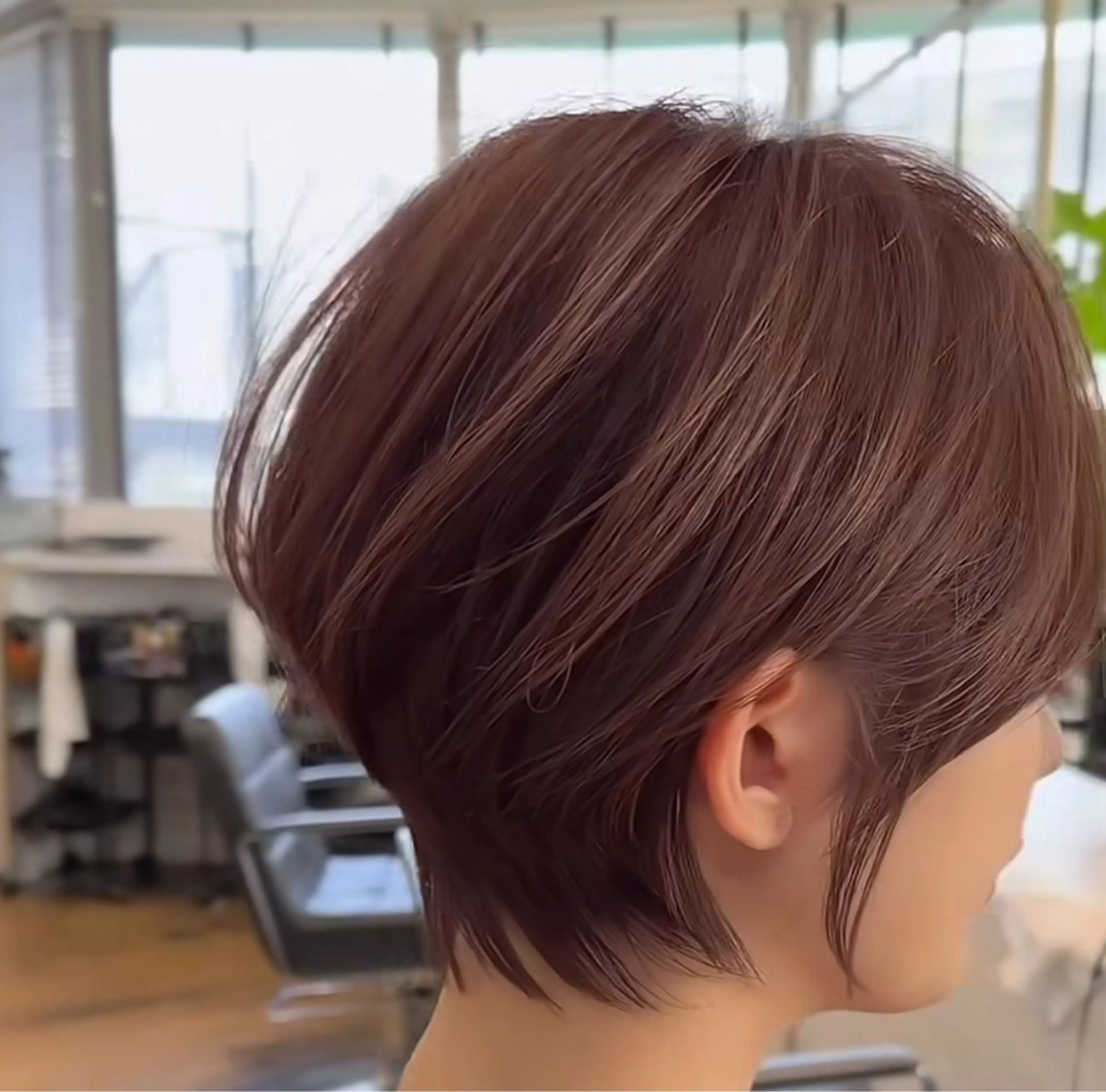 ショート パーマ パーマ パーマ、ストレート 🫧ちひろ🫧のヘアスタイル