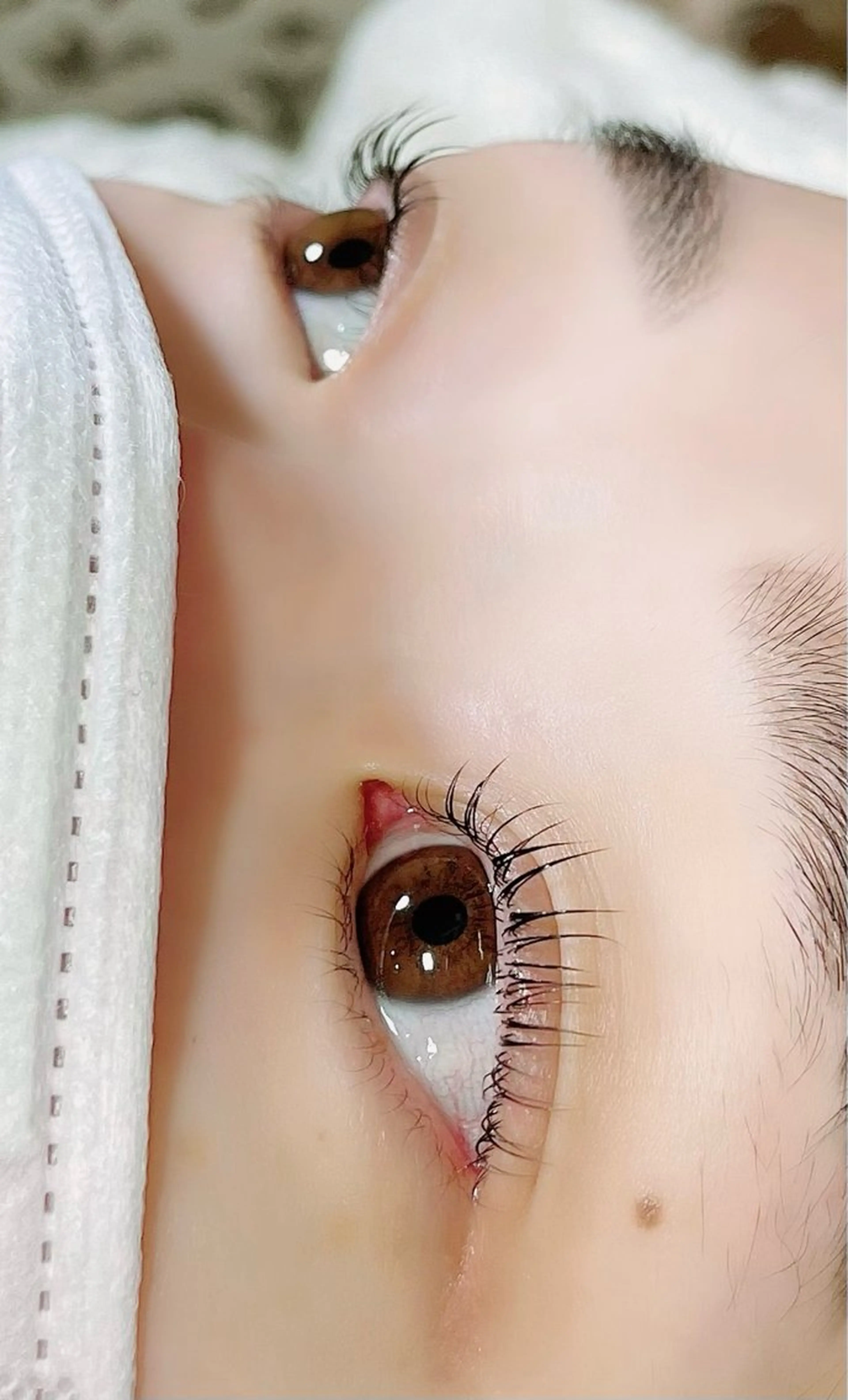 マツエク・マツパ フラットラッシュ パリジェンヌラッシュリフト まつげパーマ 一重×まつ毛パーマ ボリュームラッシュ マツパ Charme 五反田・不動前・目黒のマツエク・マツパデザイン