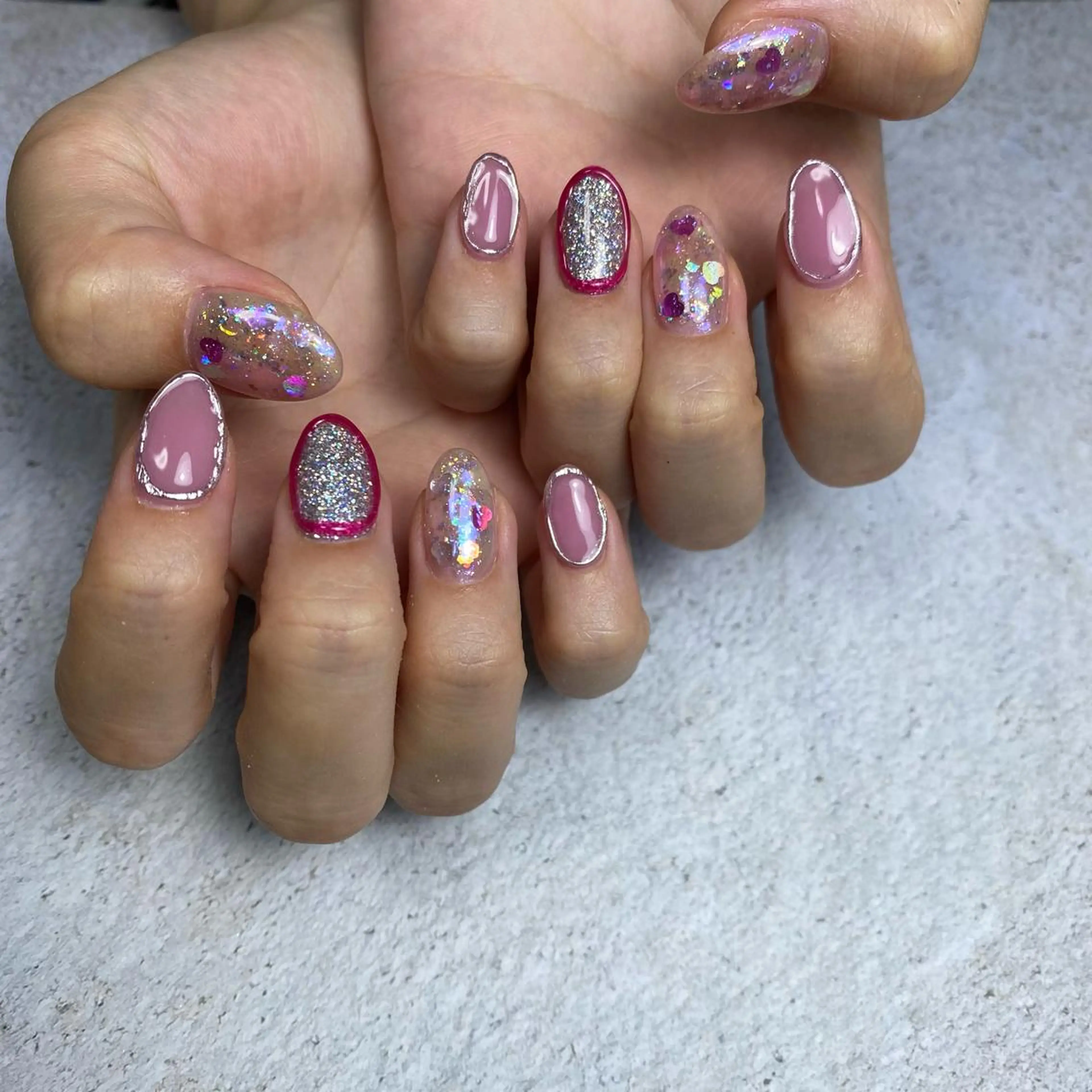 ネイル Re:Smil所属・☺︎ NOZOMI☺︎のネイルデザイン