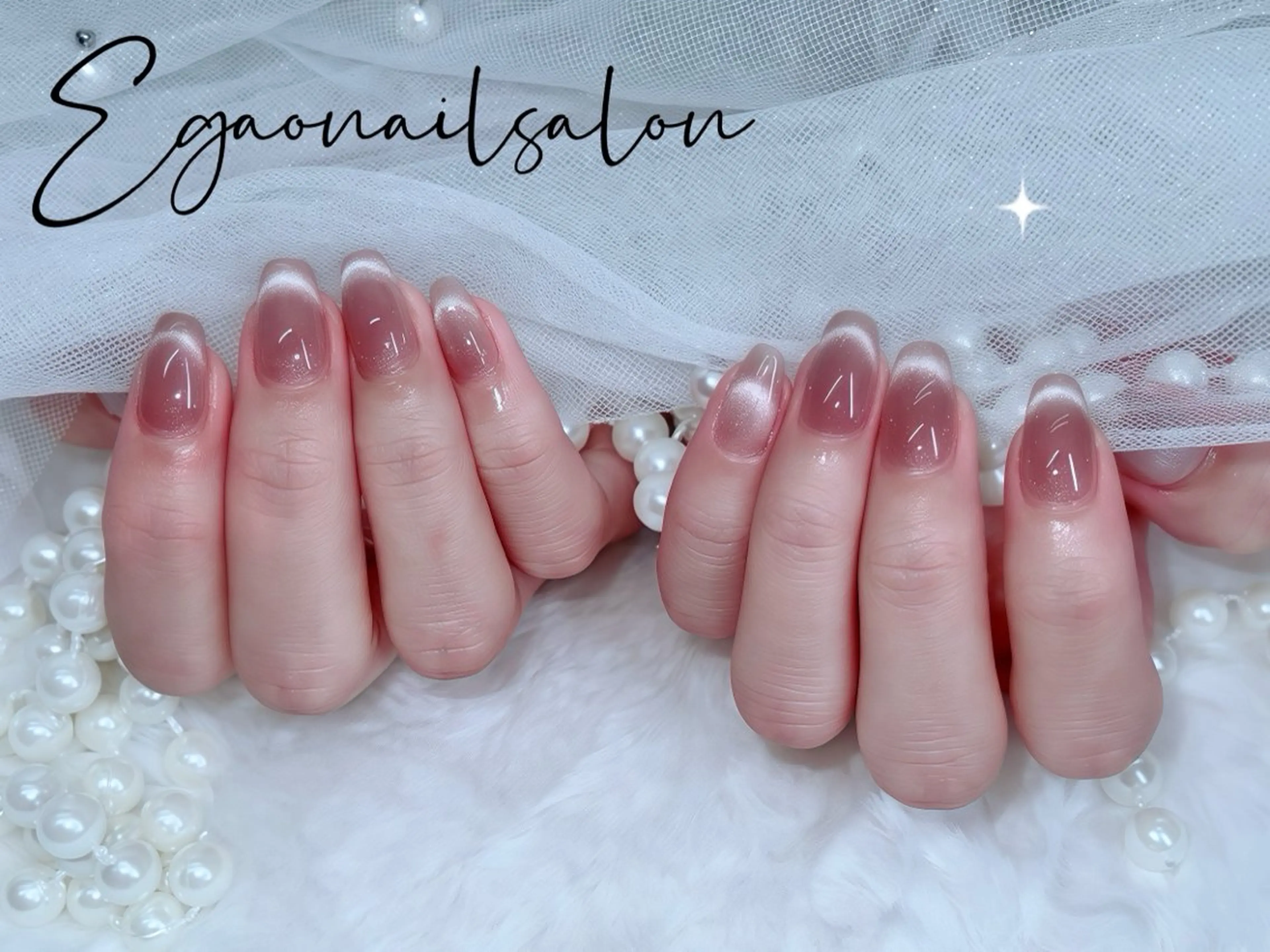 ネイル アートネイル フットネイル フレンチネイル ジェルネイル グラデーション ハンドネイル Egao Nail Salonのネイルデザイン