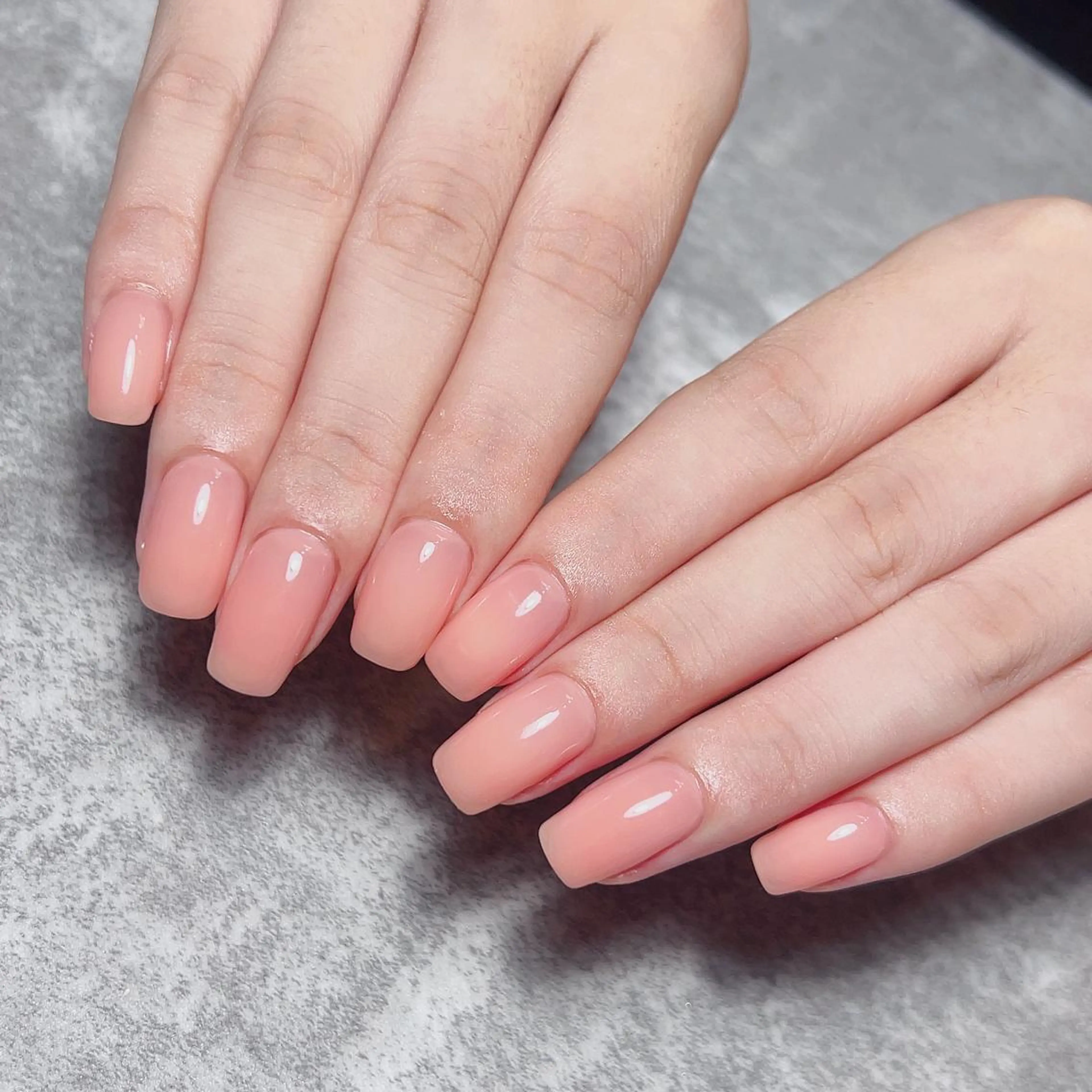 💍ちゅるちゆるワンカラ一艶は大変綺麗。新規様才フ無料、丁寧にケア込みの写真