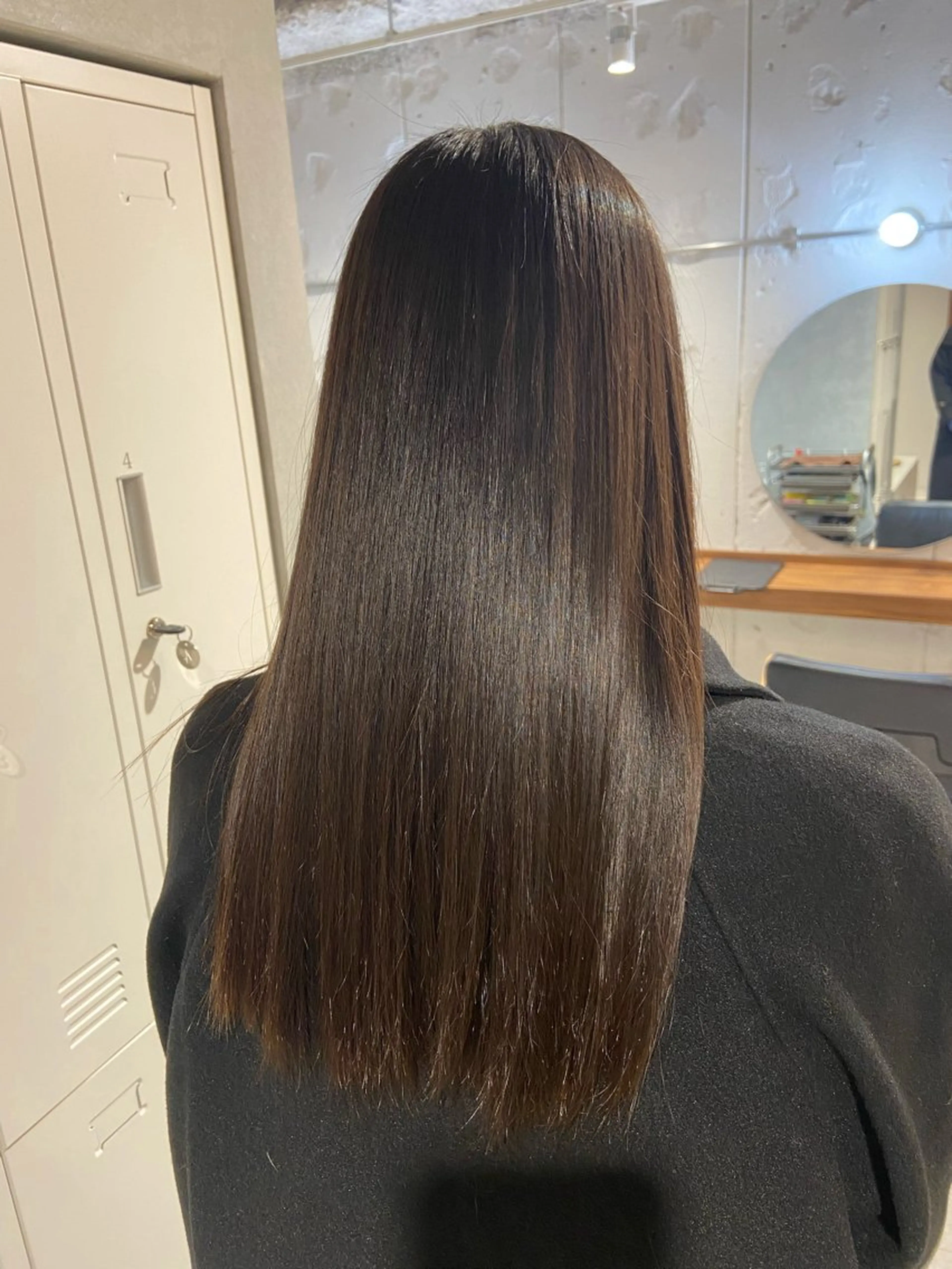 ロング 縮毛矯正 トリートメント EIGHT奥野 心太のヘアスタイル