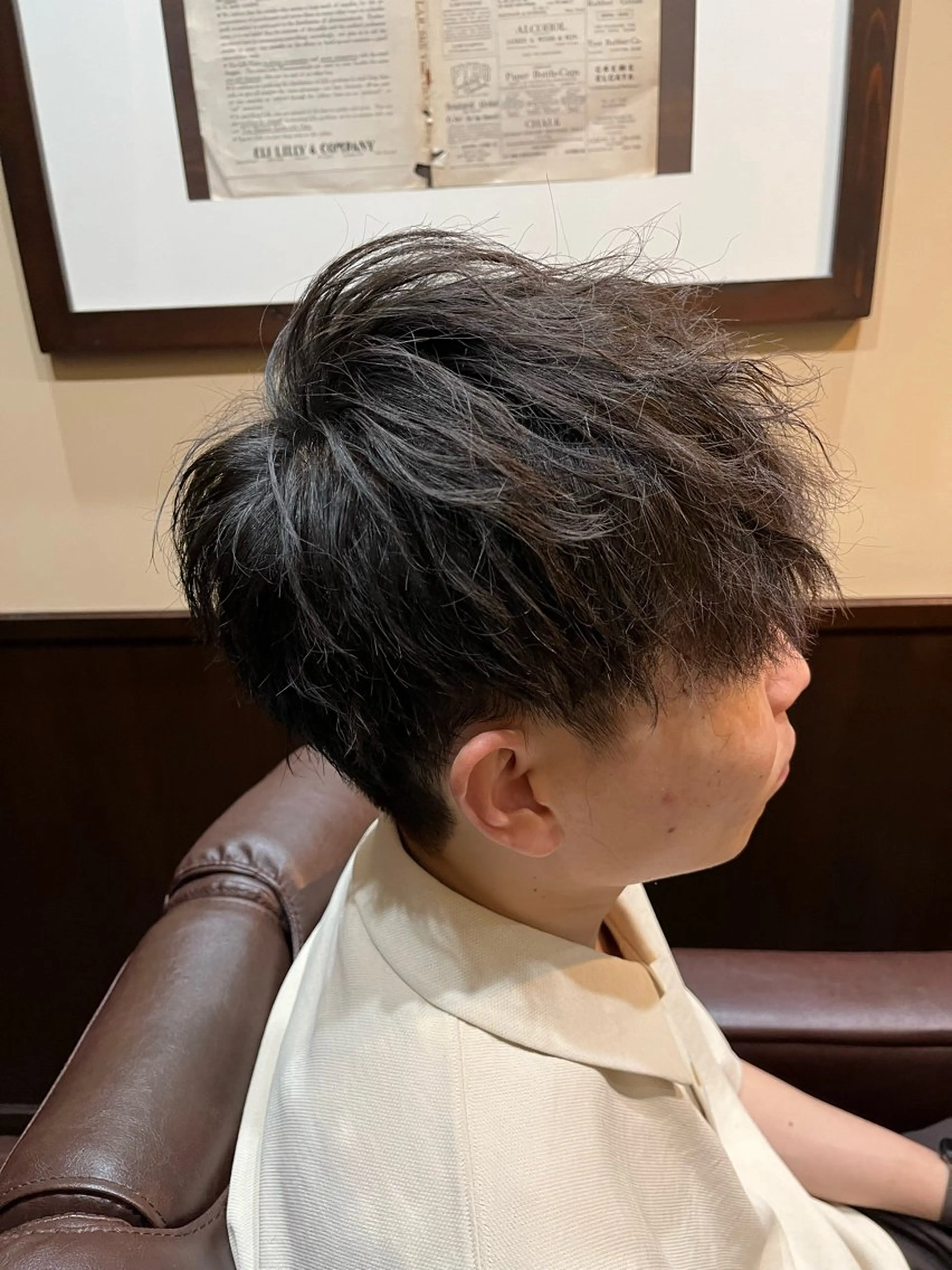 パーマ メンズ いまり てるくにのヘアスタイル
