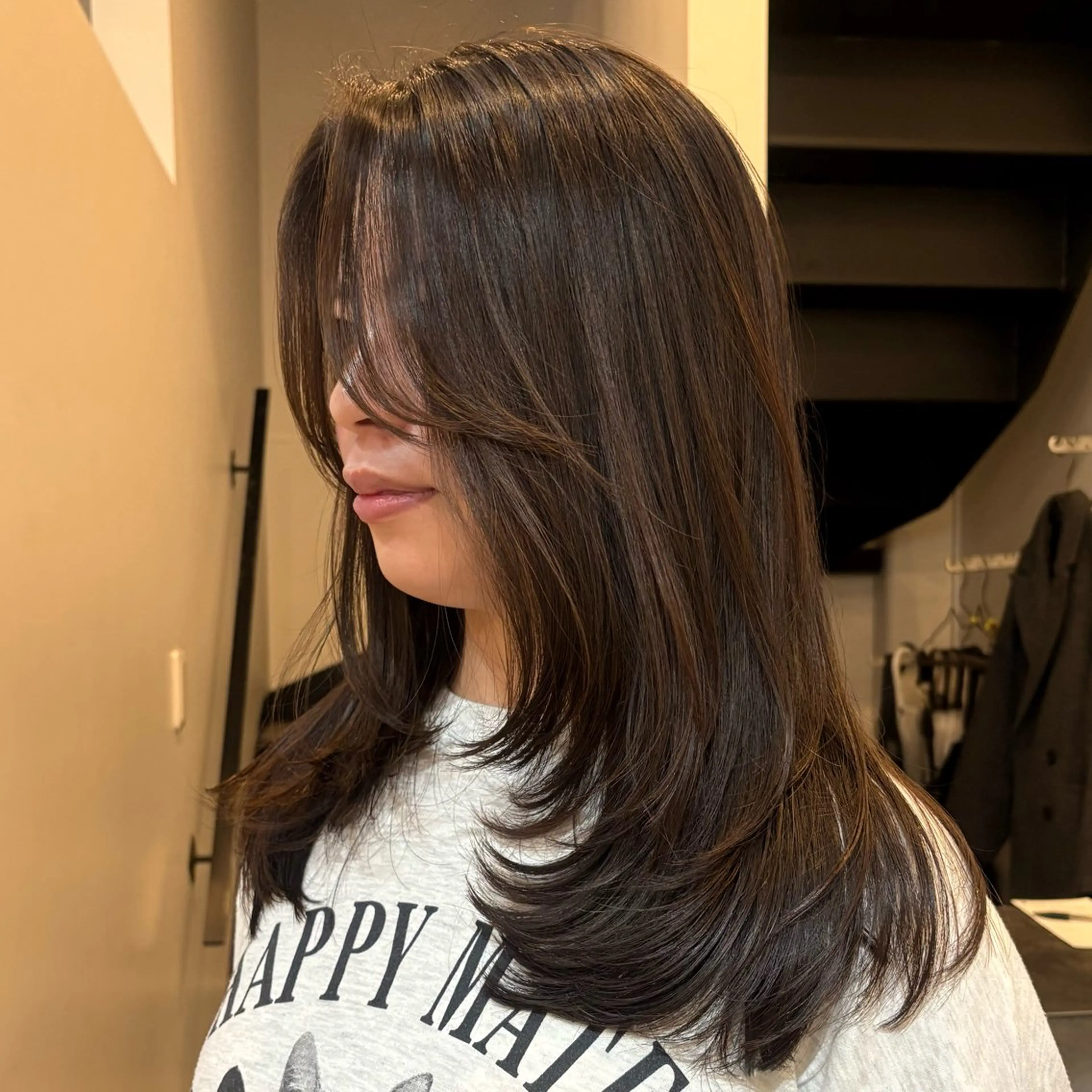 ロング カット みさき/レイヤー/ハ イトーン指名No.1のヘアスタイル