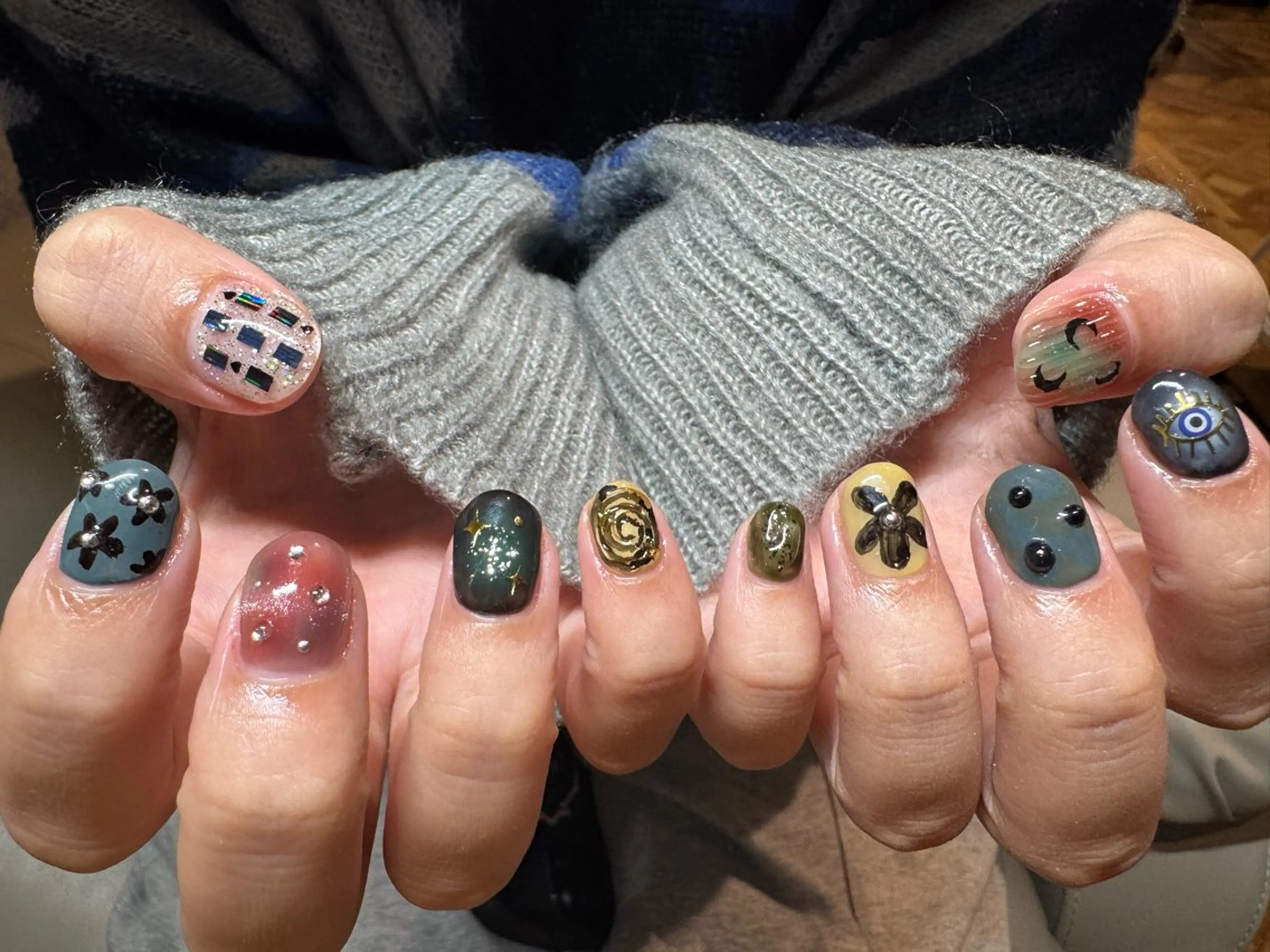 ネイル ハンドネイル tsumeasobi所属・tsumeasobi 🪬macoのネイルデザイン