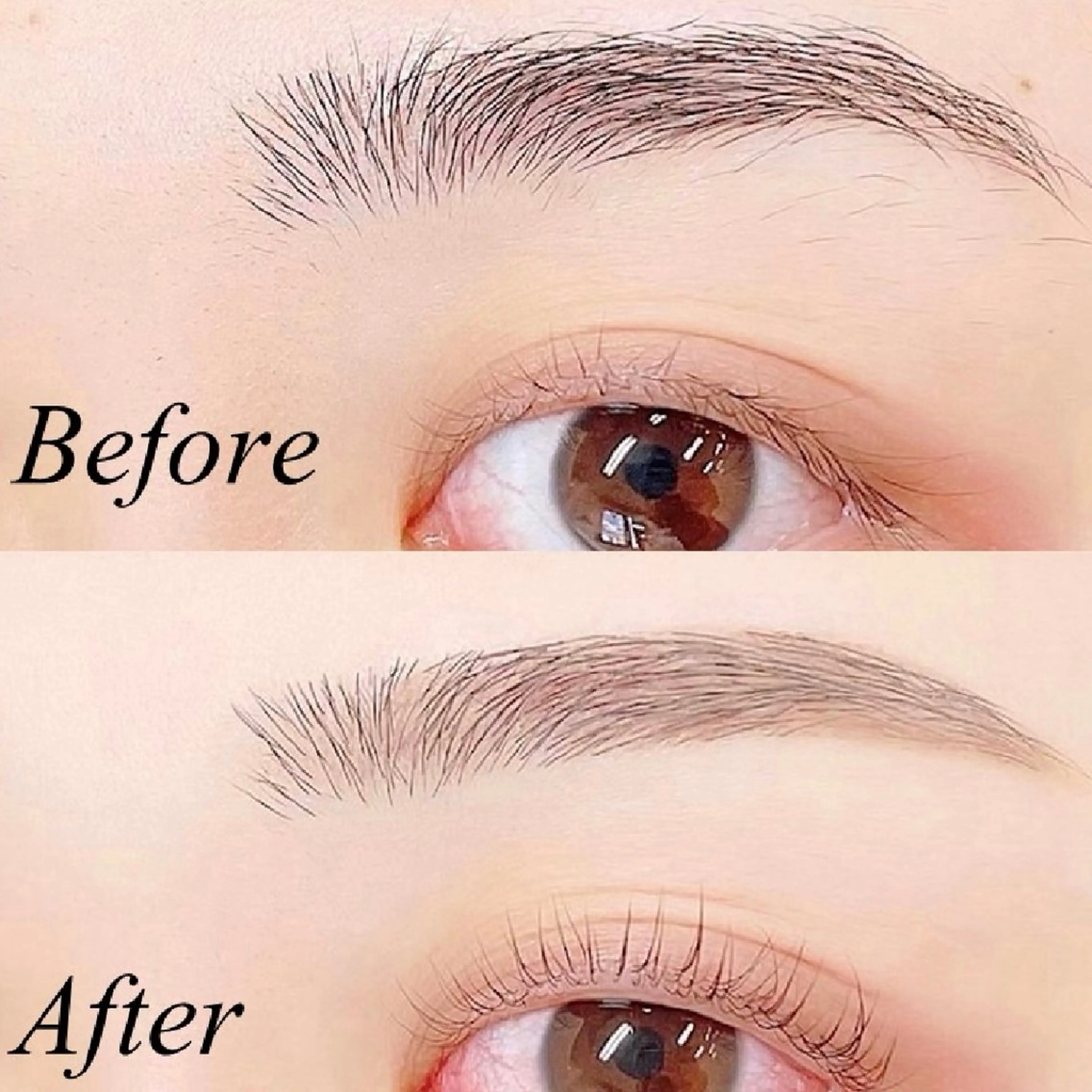 学割U24🎓《ナチュラル眉🌱》美眉アイブロウWAX＋間引き (メイク込) ¥4500の写真