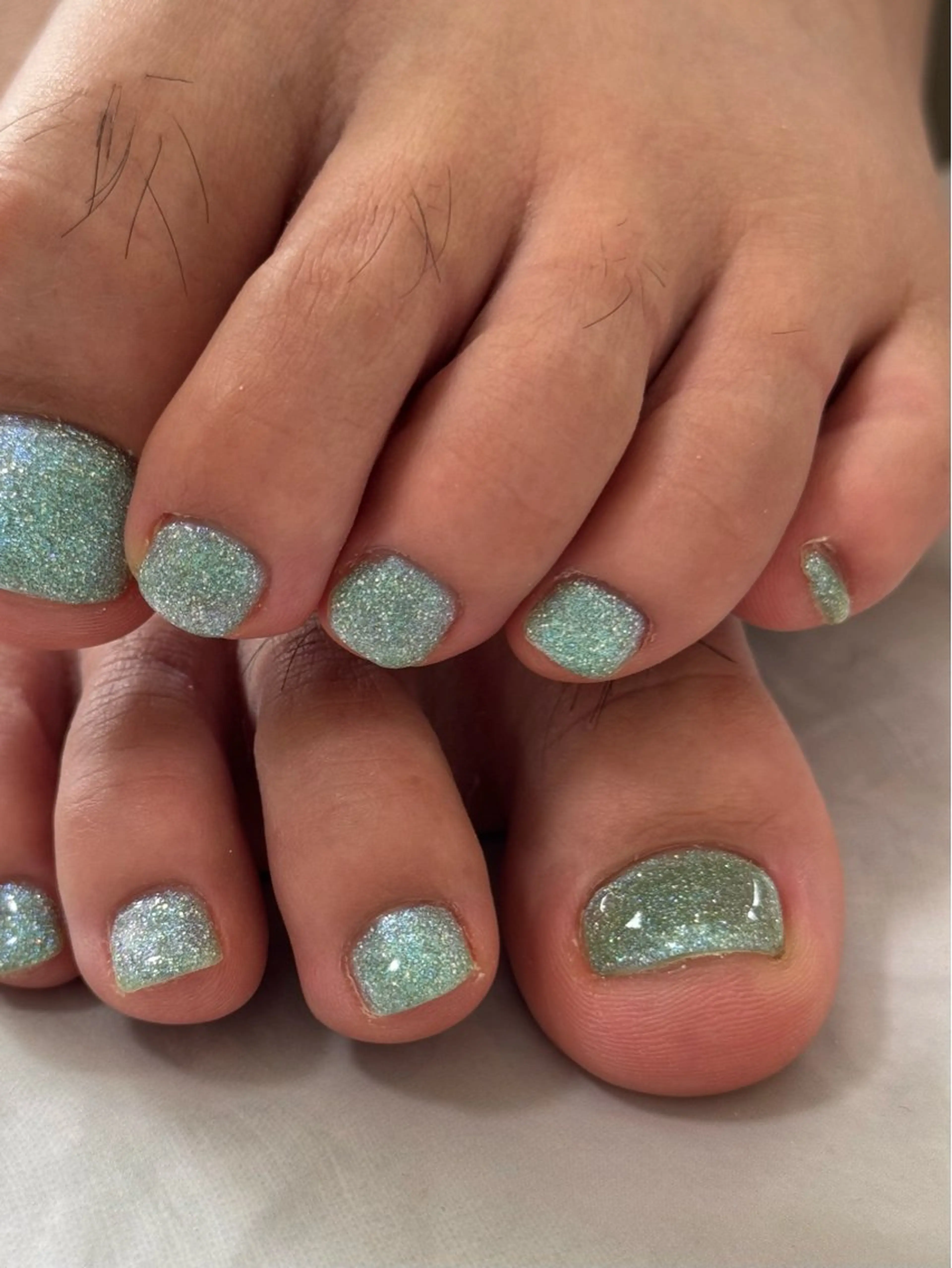 フット　ワンカラーの写真