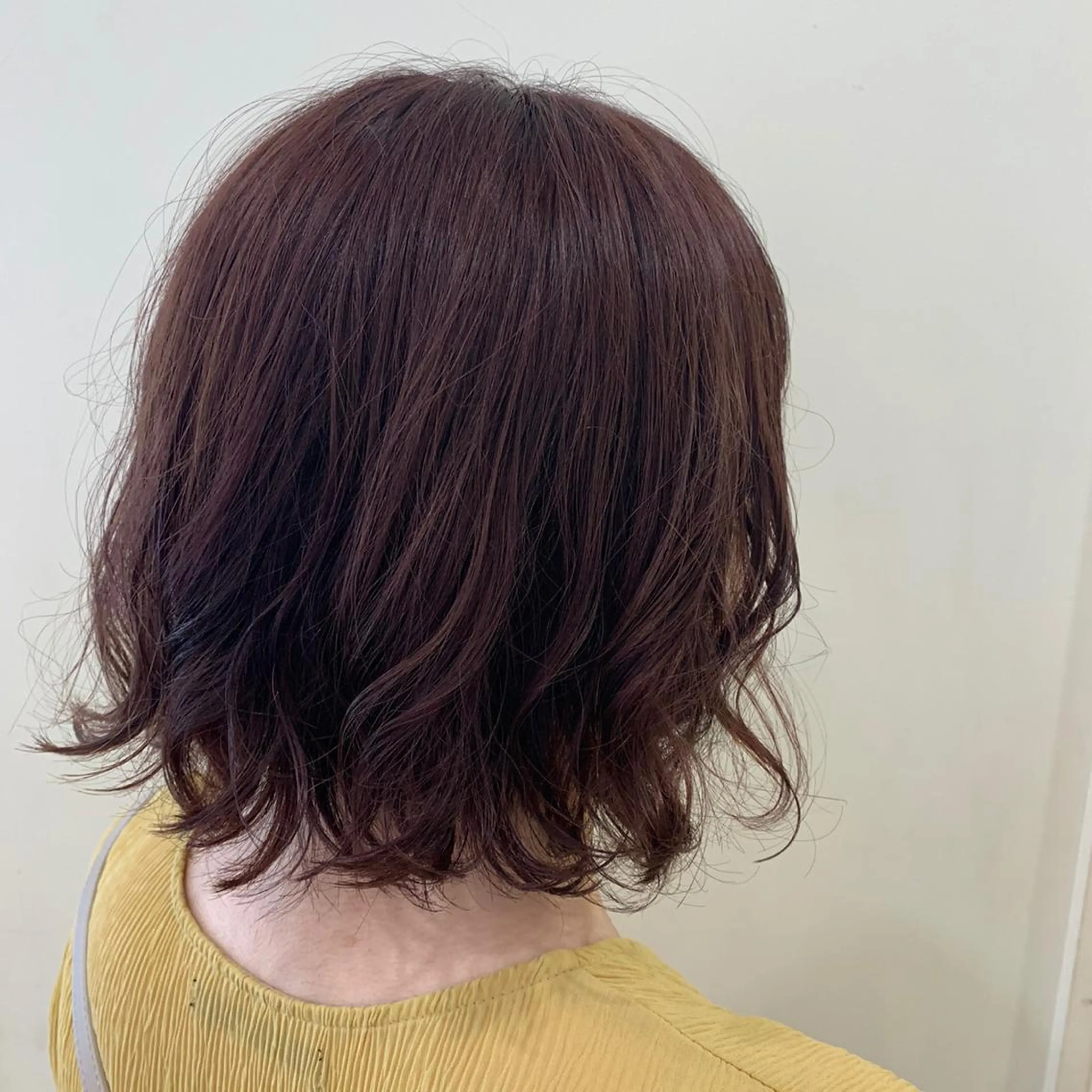ミディアム 艶カラー/韓国風ヘア 🩵shioneのヘアスタイル