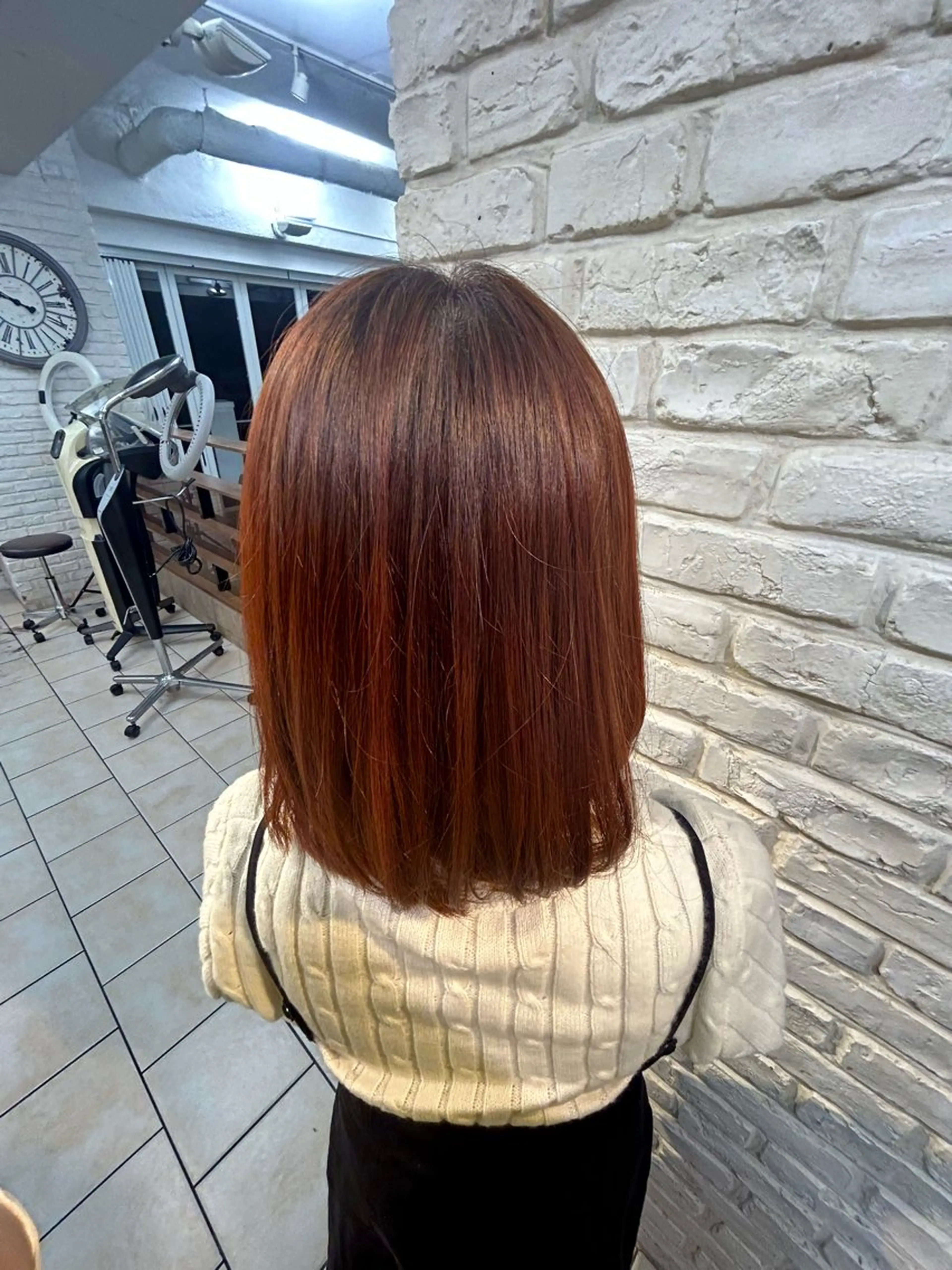 カラー M.SLASH SHINYURIGAOKA所属・小松 美璃のヘアスタイル