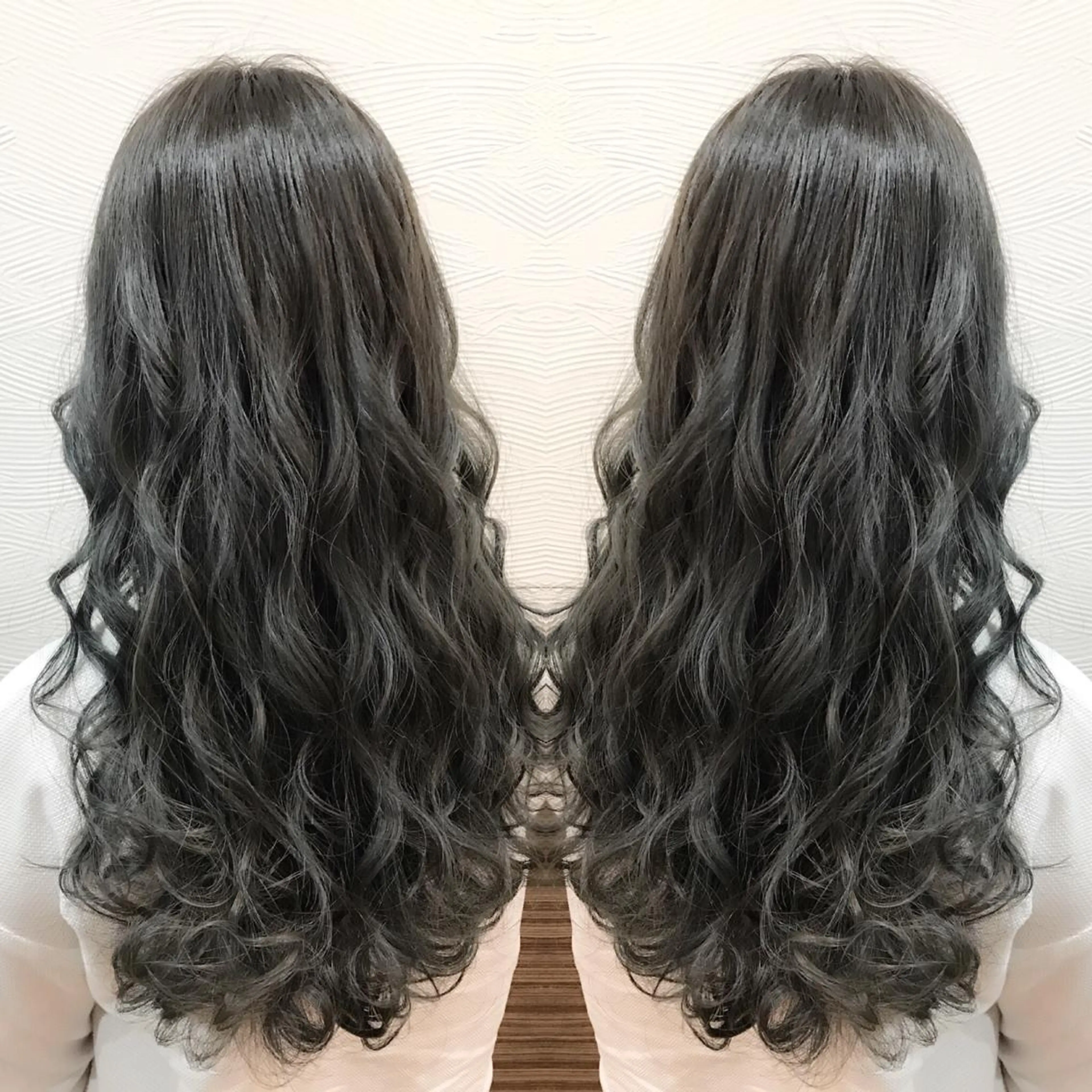 ロング カラー ブルーカラー ブルージュ supbytomee所属・カラー特化型サロン #SUP.のヘアスタイル