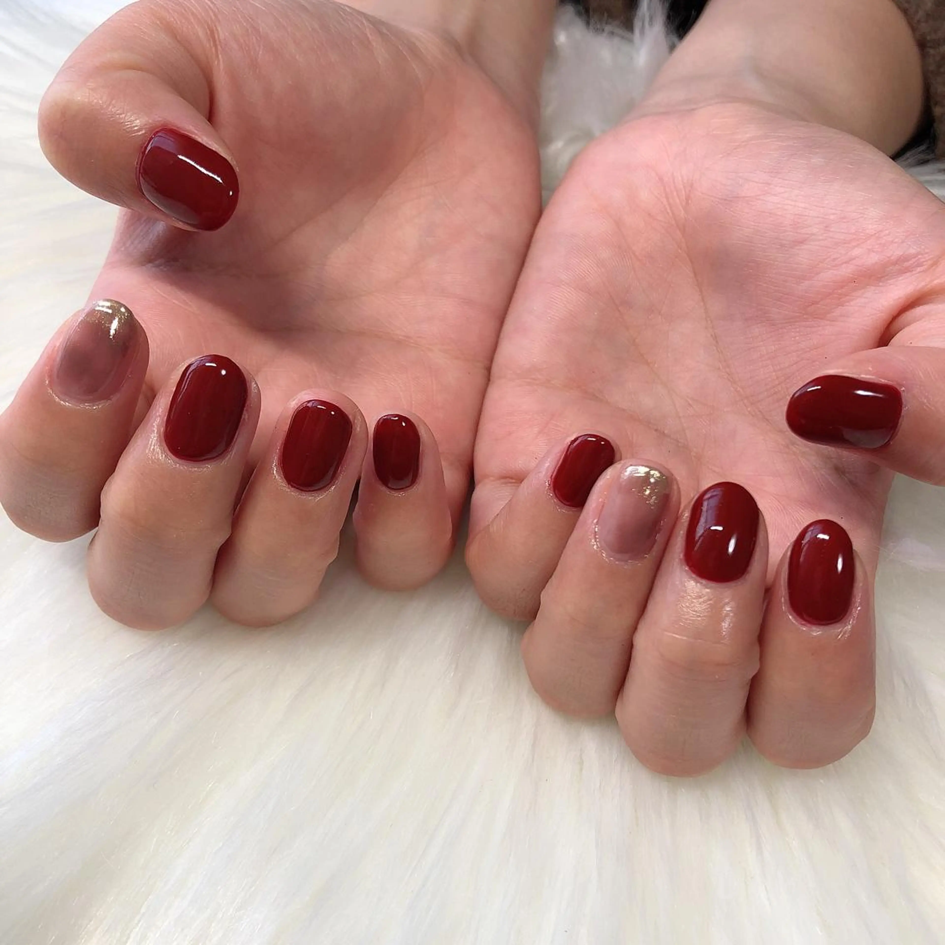 ネイル ハンドネイル 西岡 杏のネイルデザイン