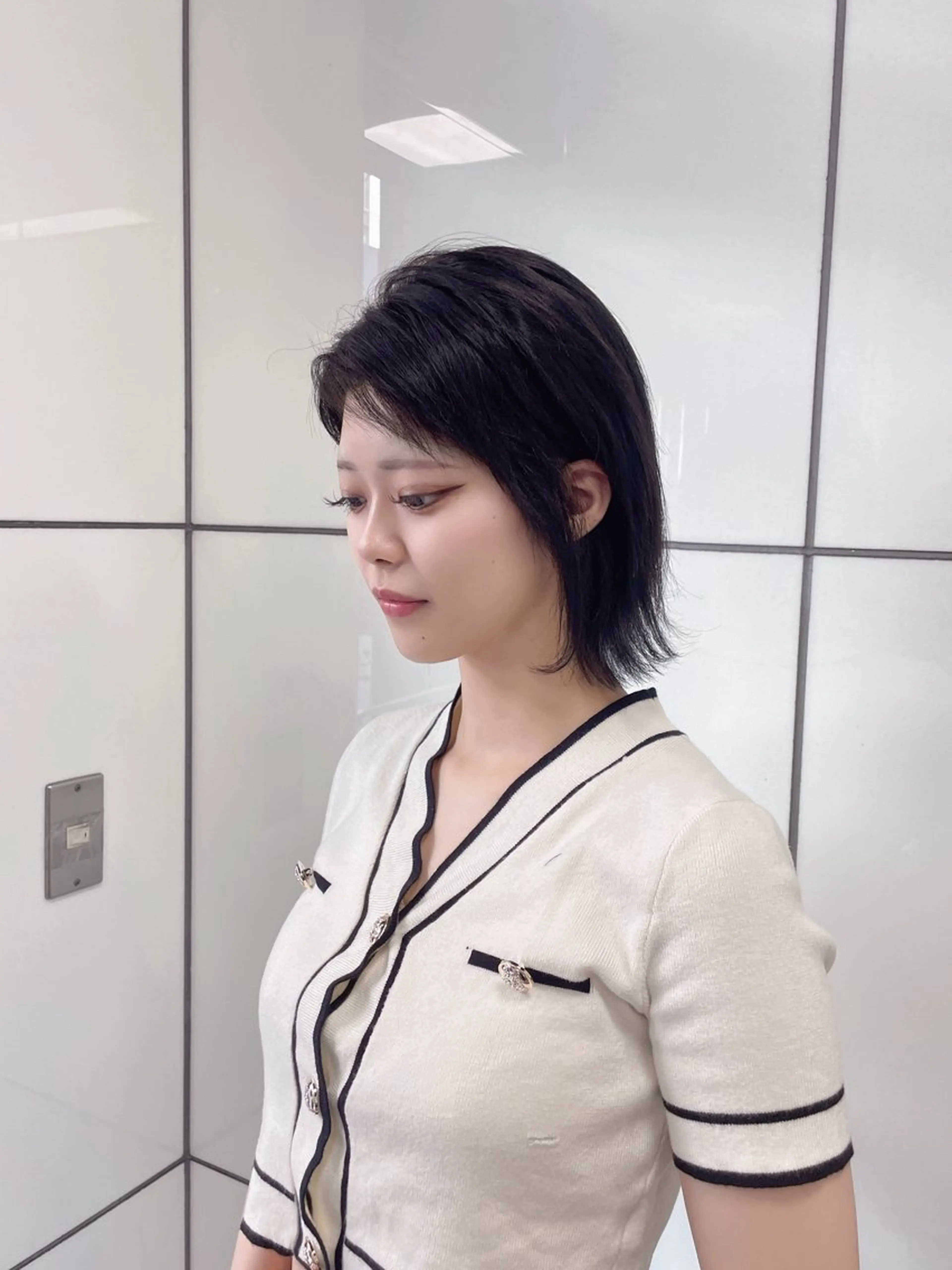 ミディアム レイヤーカット/髪質 改善/Hayatoのヘアスタイル