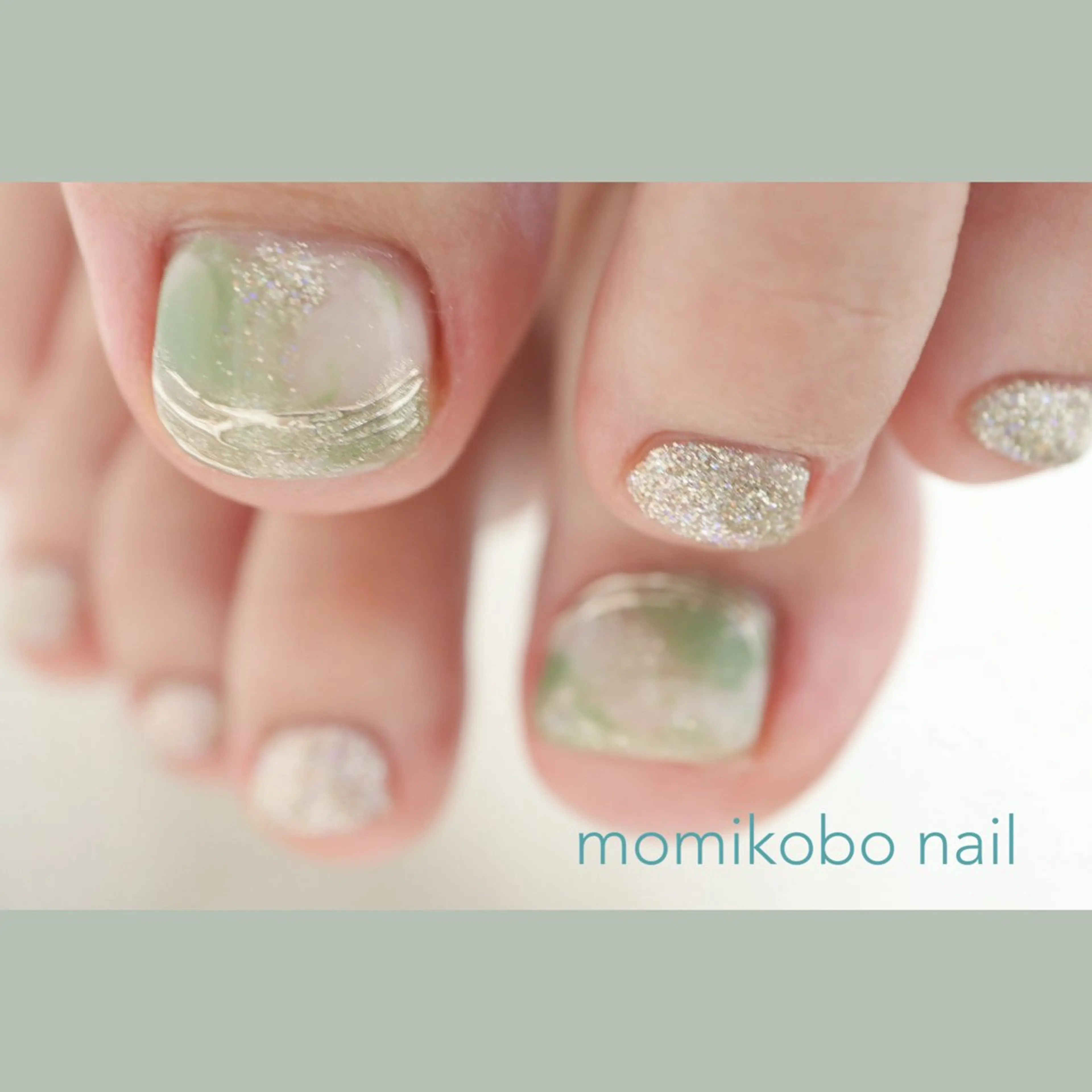 ネイル ジェルネイル 持ち込み パラジェル momikobo モミコウボウのネイルデザイン