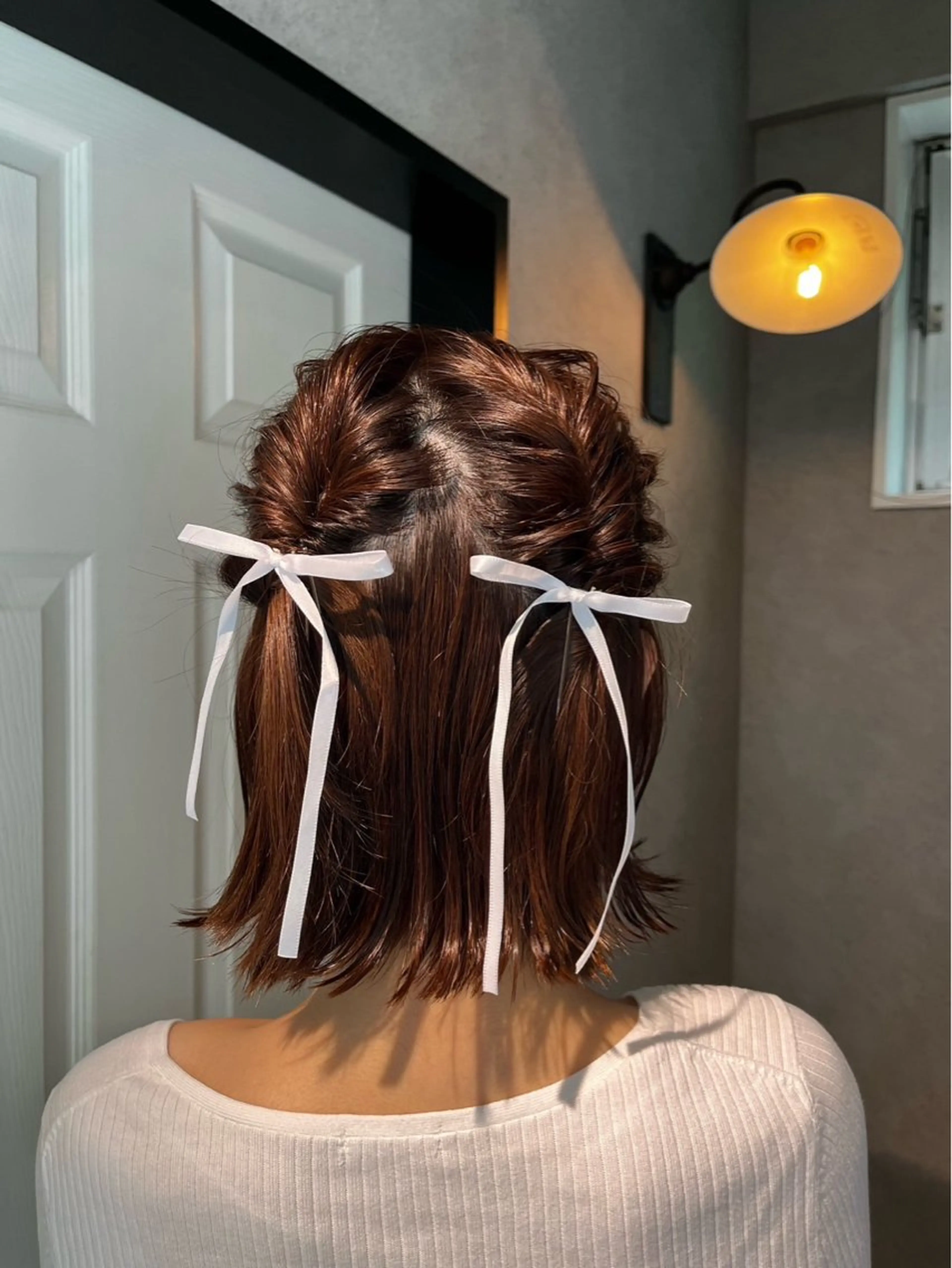 ミディアム ヘアセット アレンジ/カラー トリートメントNaoのヘアスタイル