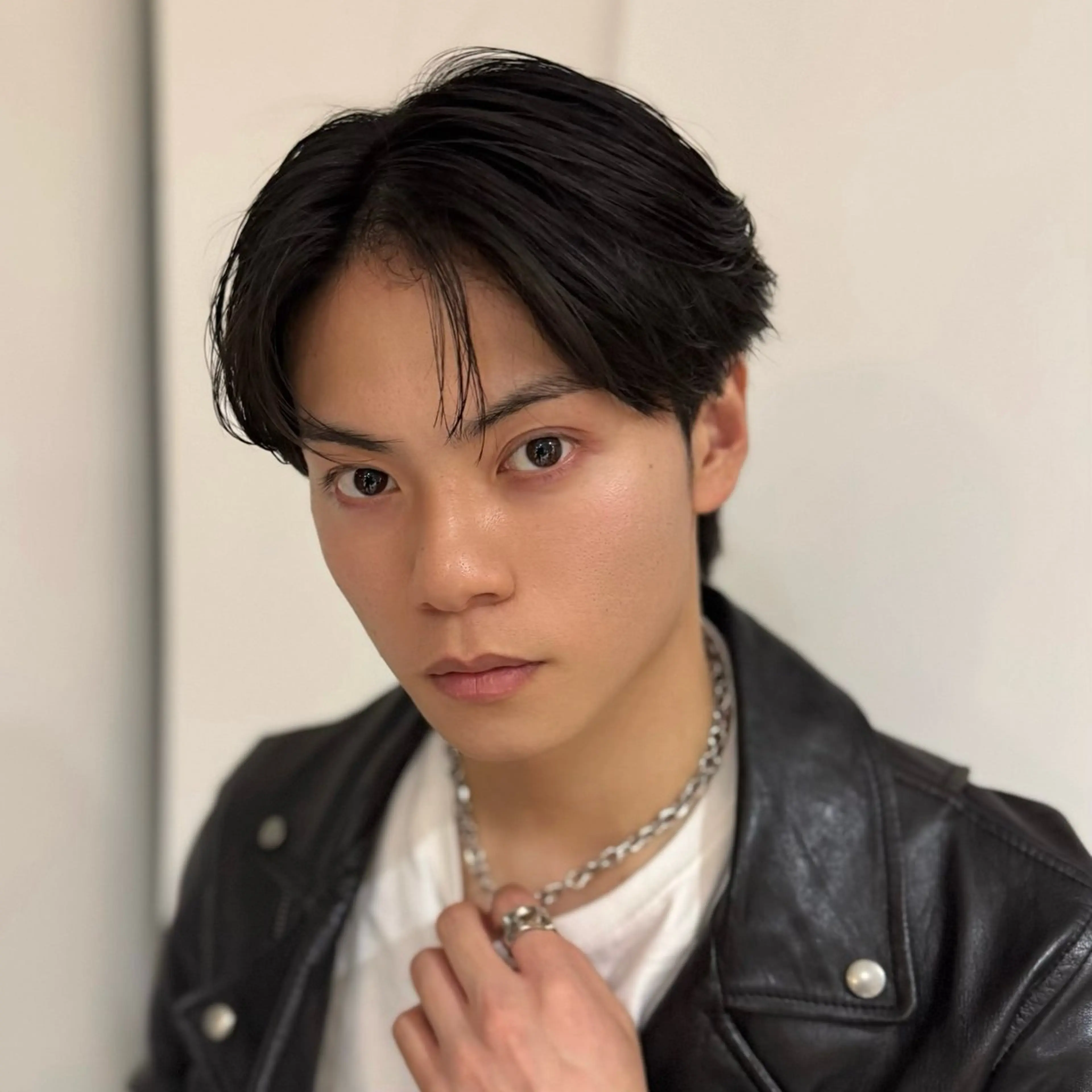 ショート メンズカット/毛流れ メンズパーマ/ヤナイのヘアスタイル