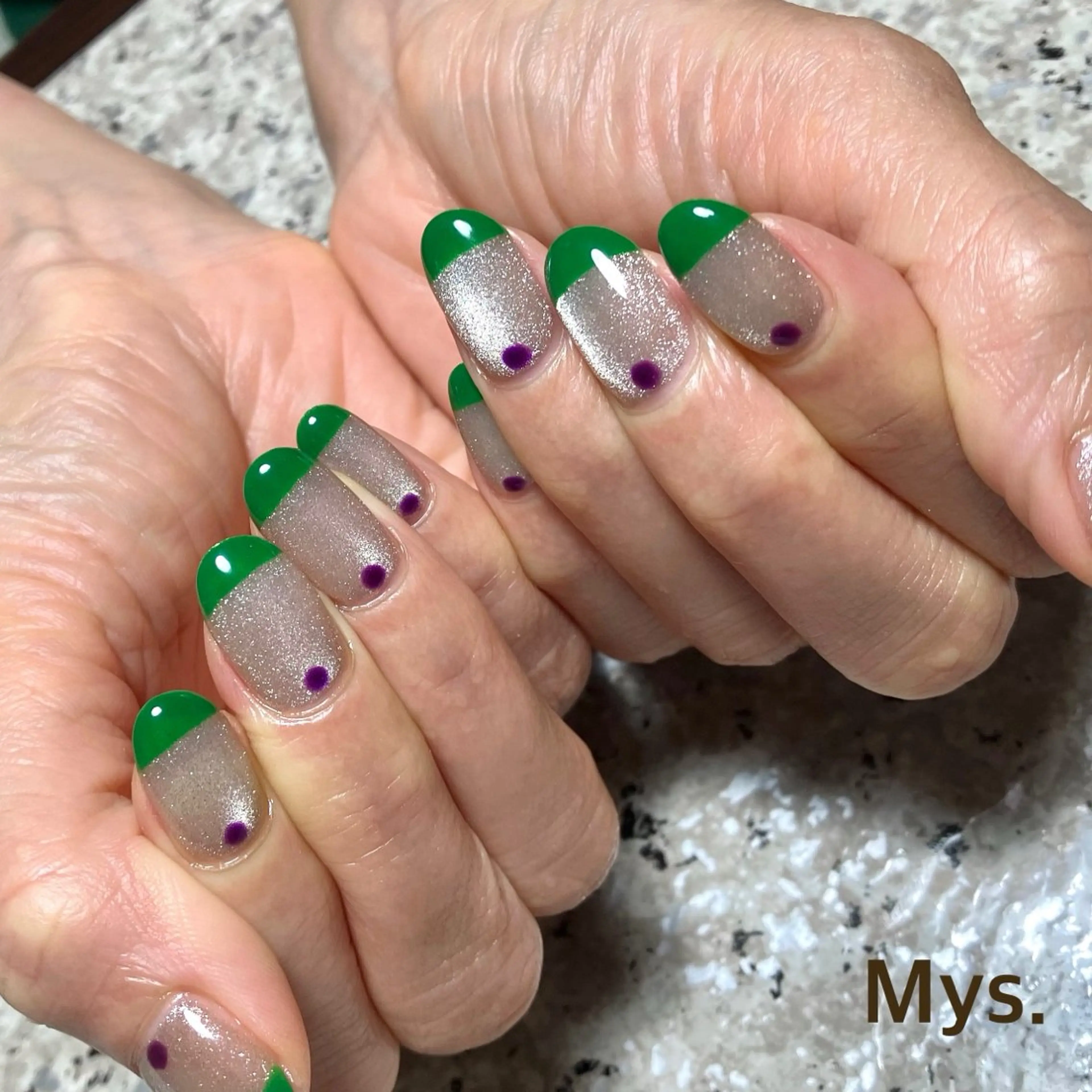 ネイル ハンドネイル Mys. 三上紗紀のネイルデザイン